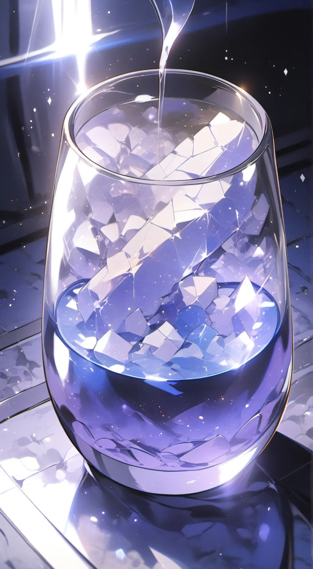 ai character: slime infection background