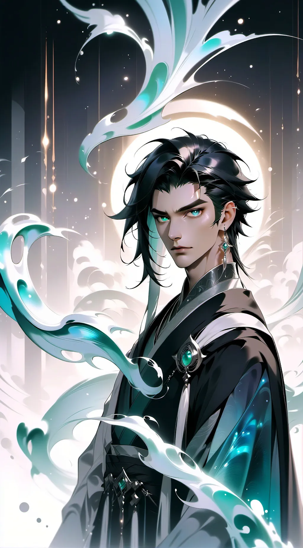 ai character: Aaron  background