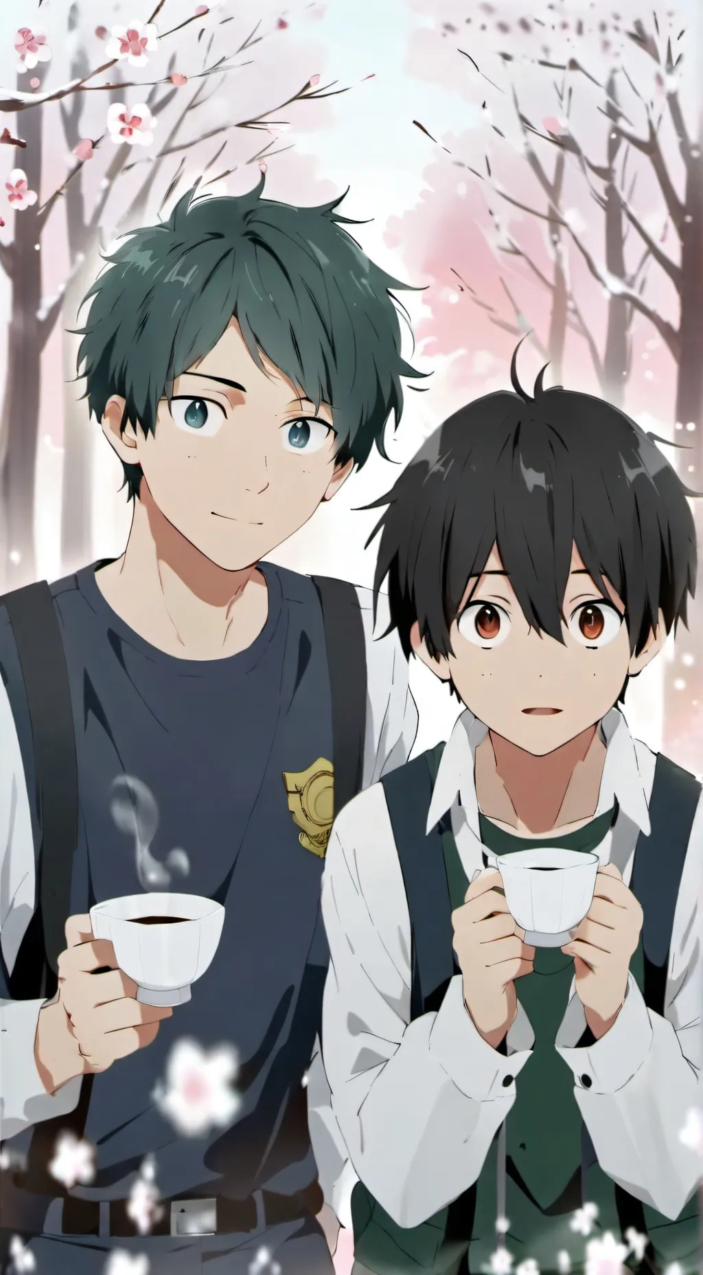 ai character: MHA opposites background