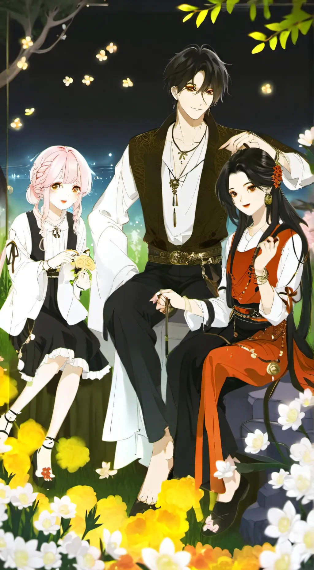 ai character: kenzo  background