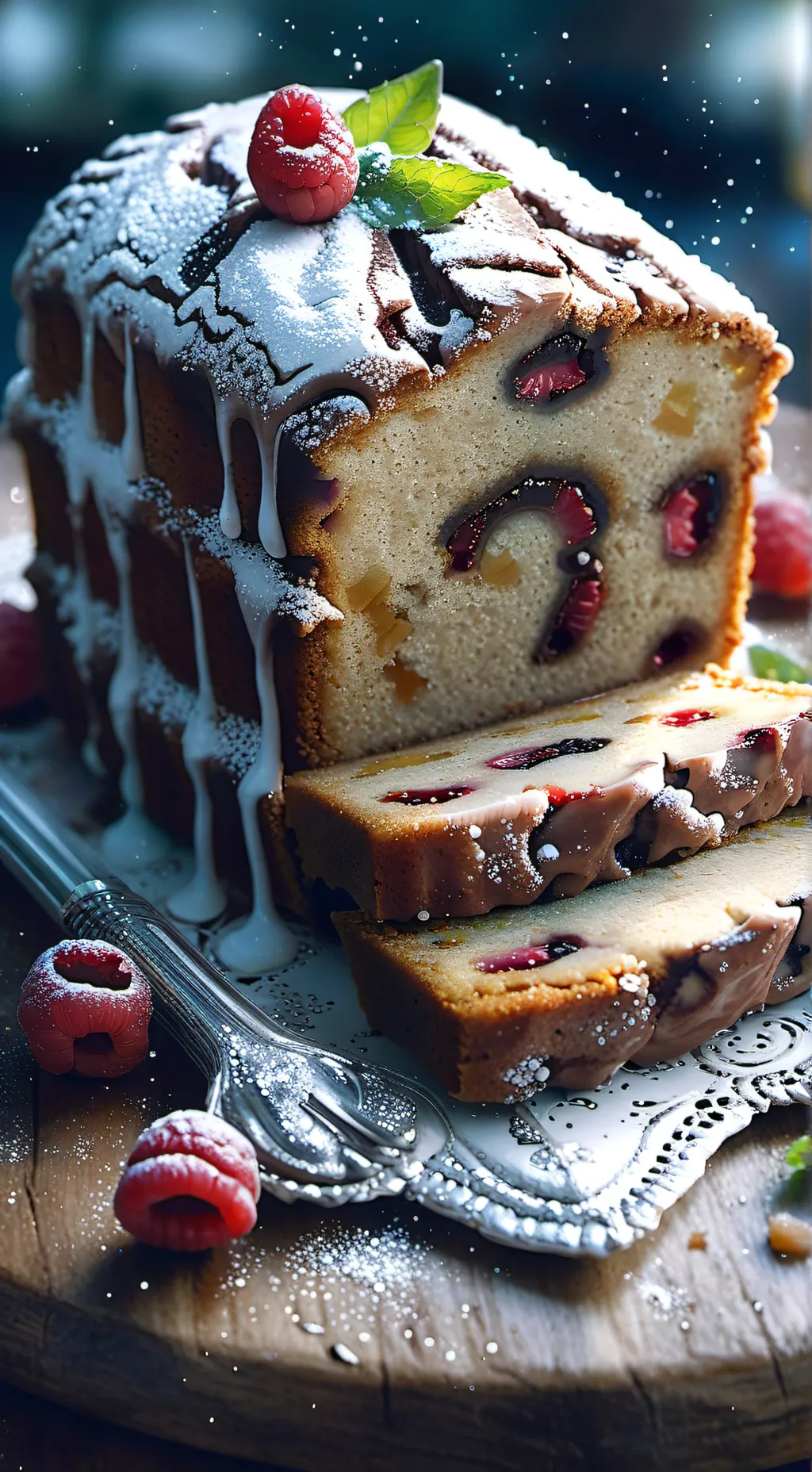 ai character: Fruitcake! background