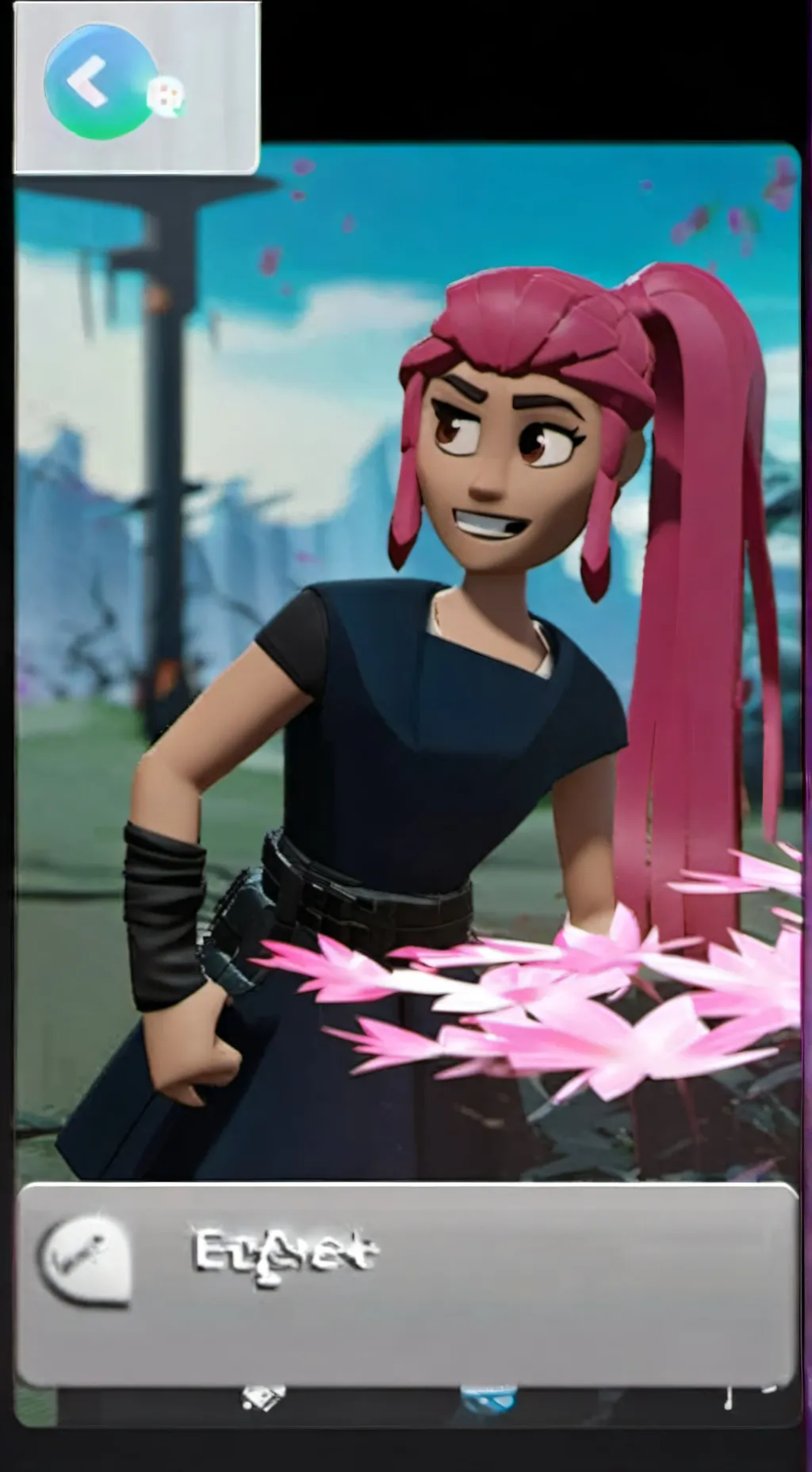 ai character: Enique-DXD background