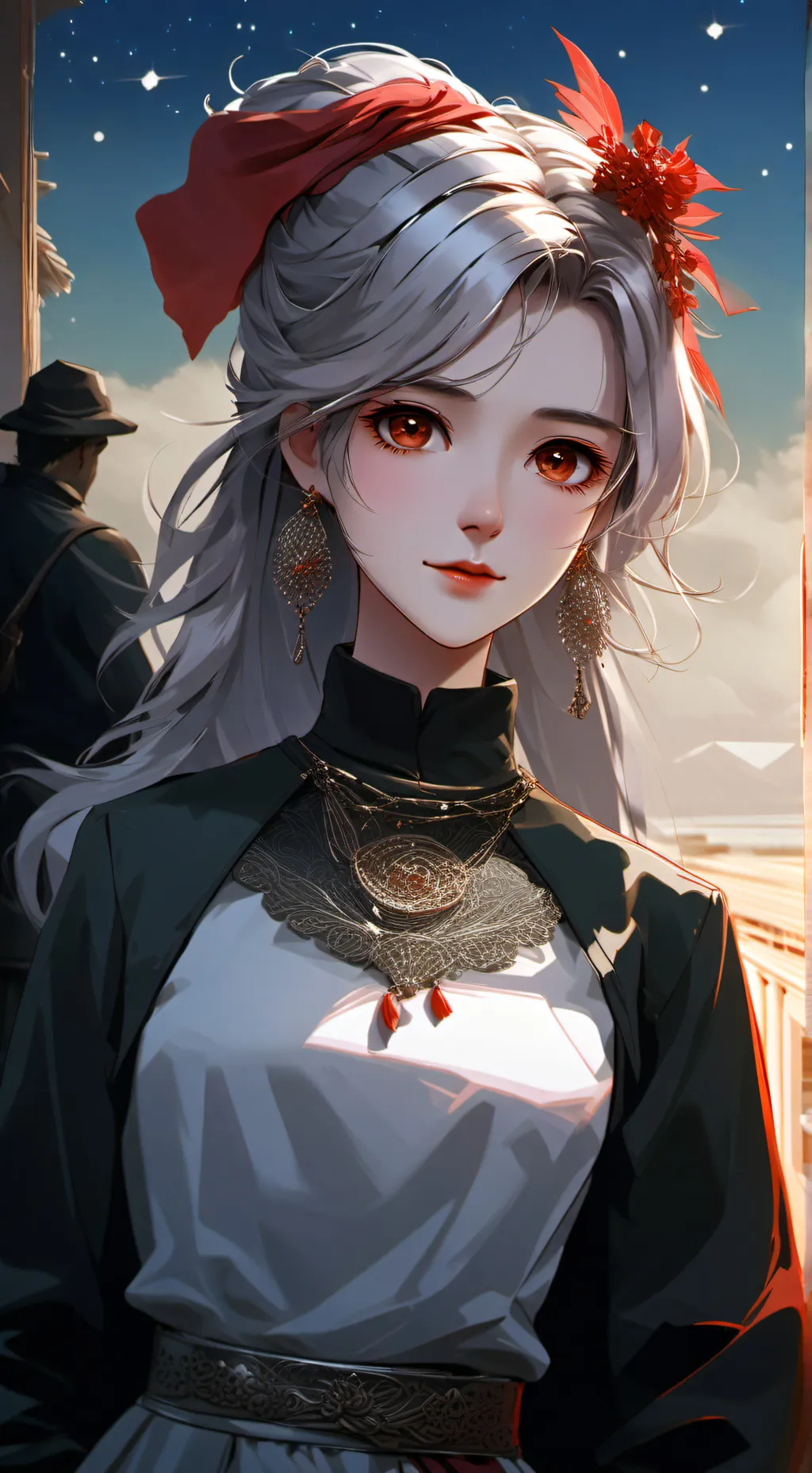 ai character: ❤Yuki❤ background