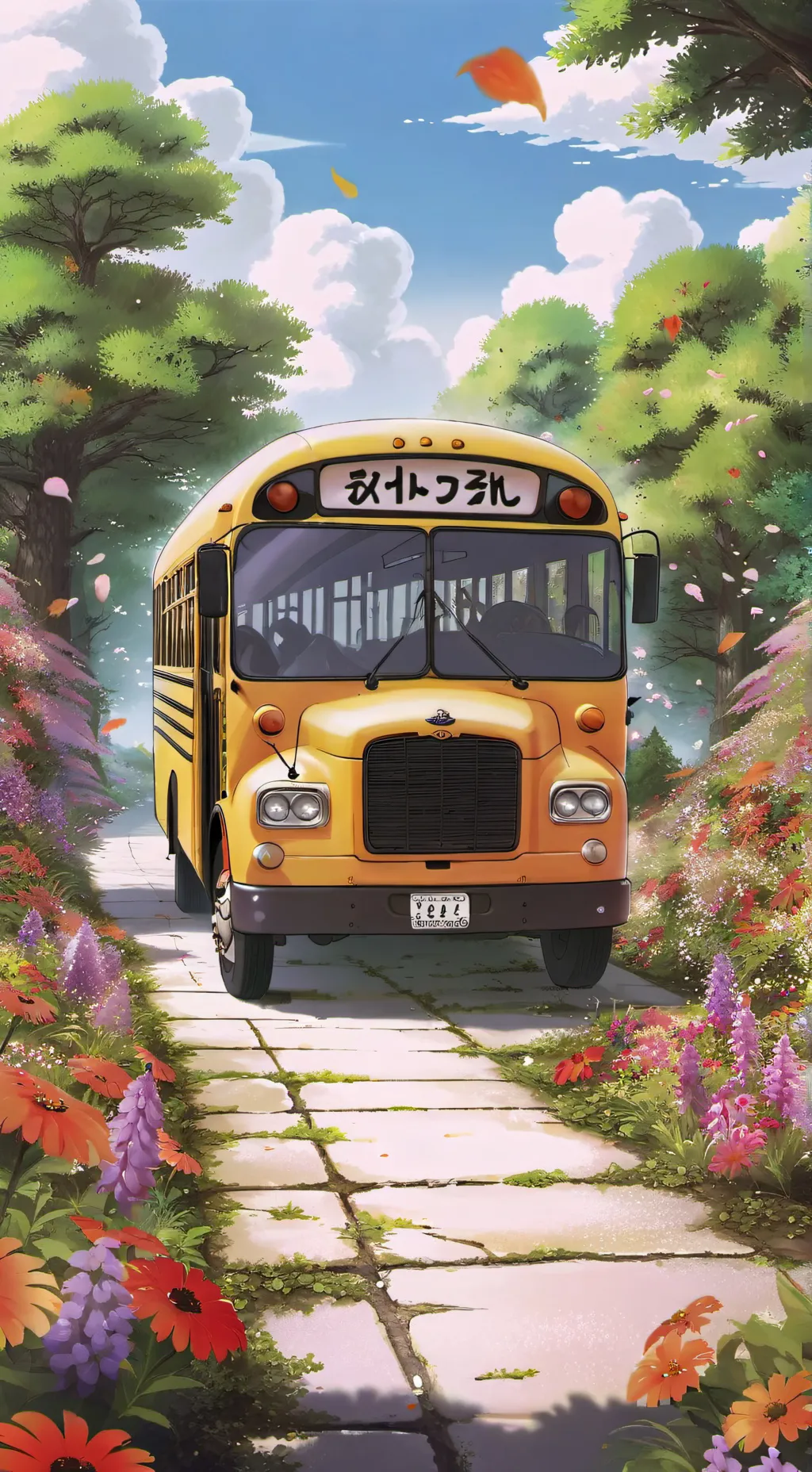 ai character: HH x HB Trip!! background