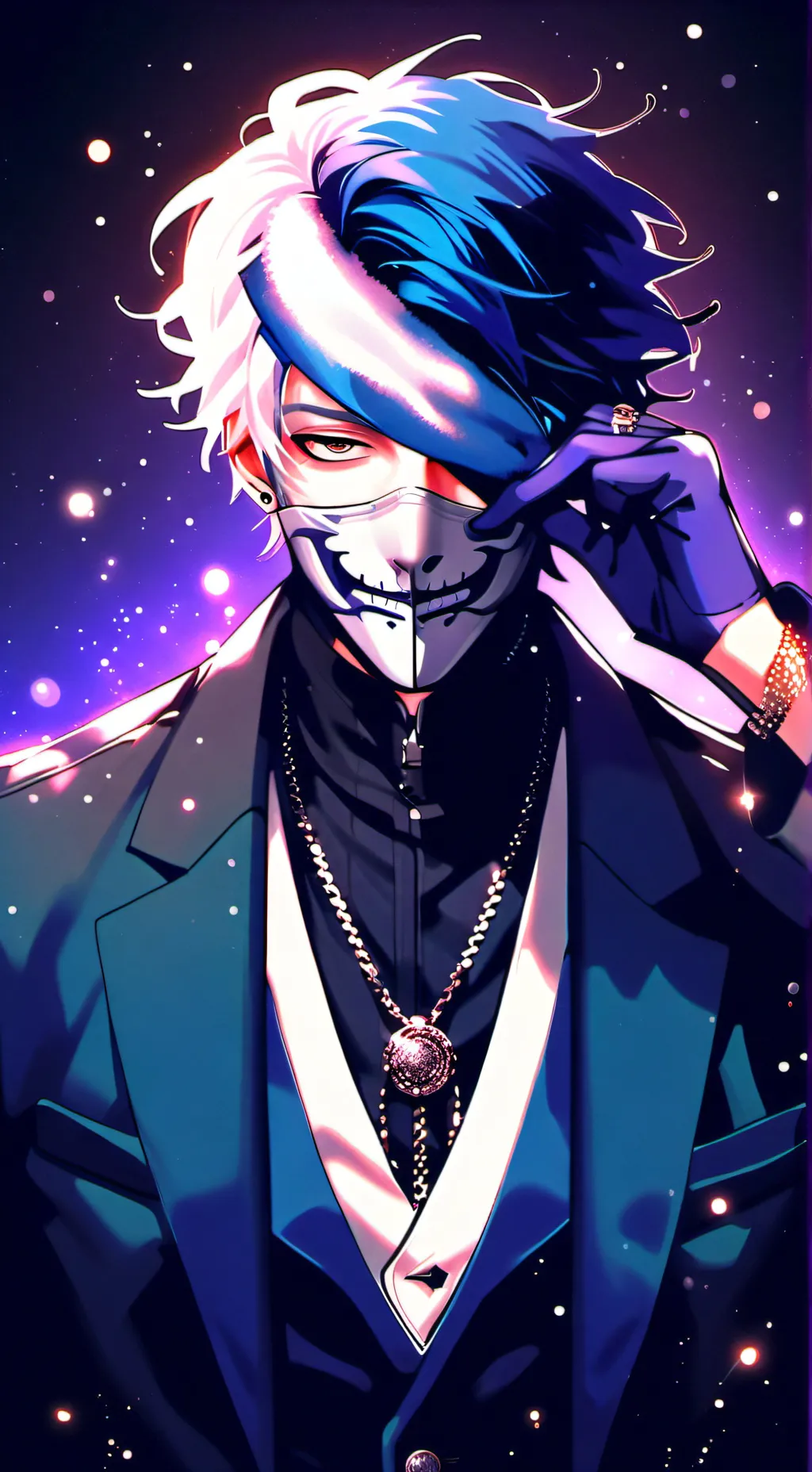 ai character: 🩶Shanks🩶 background