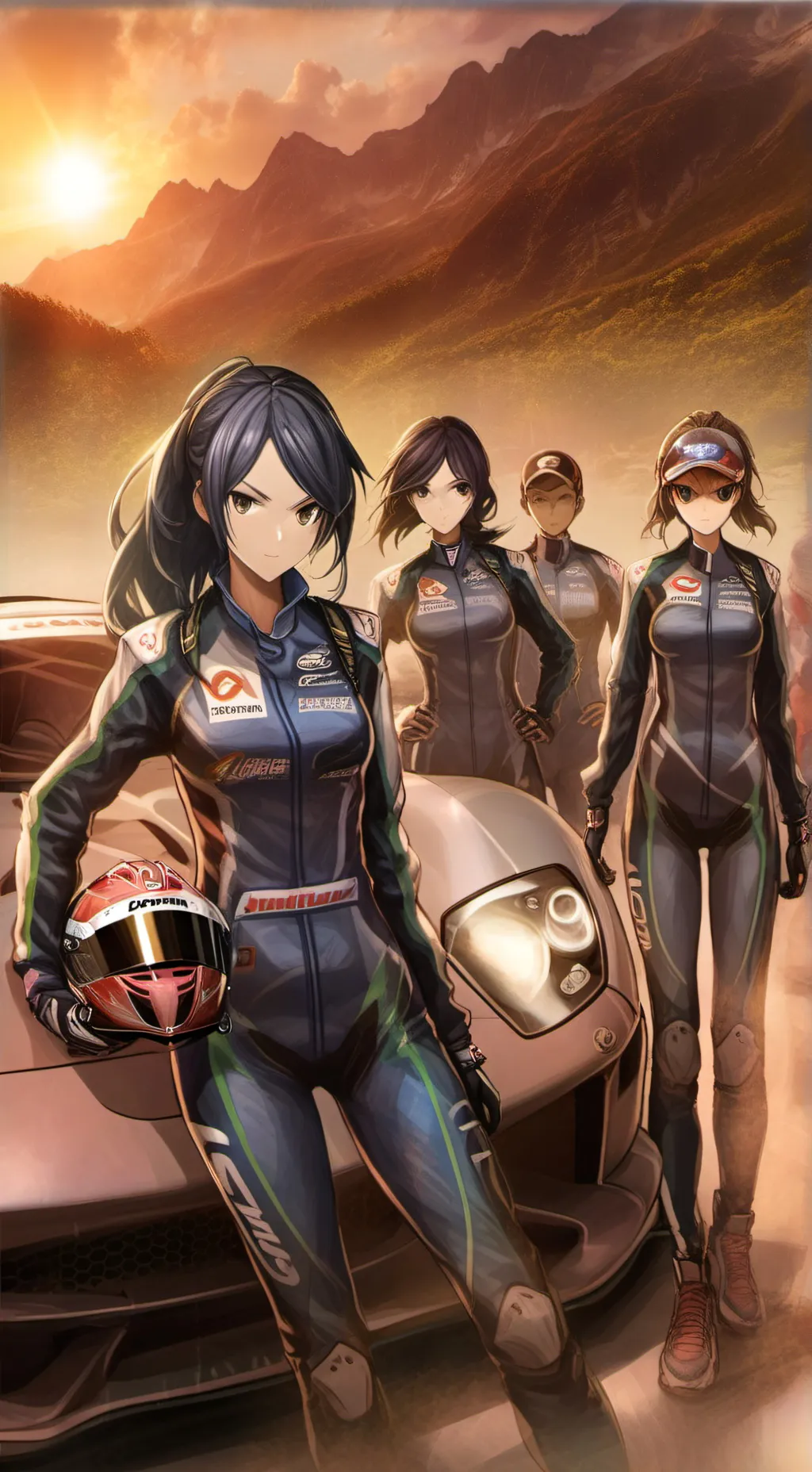 ai character: Hoyoverse games background