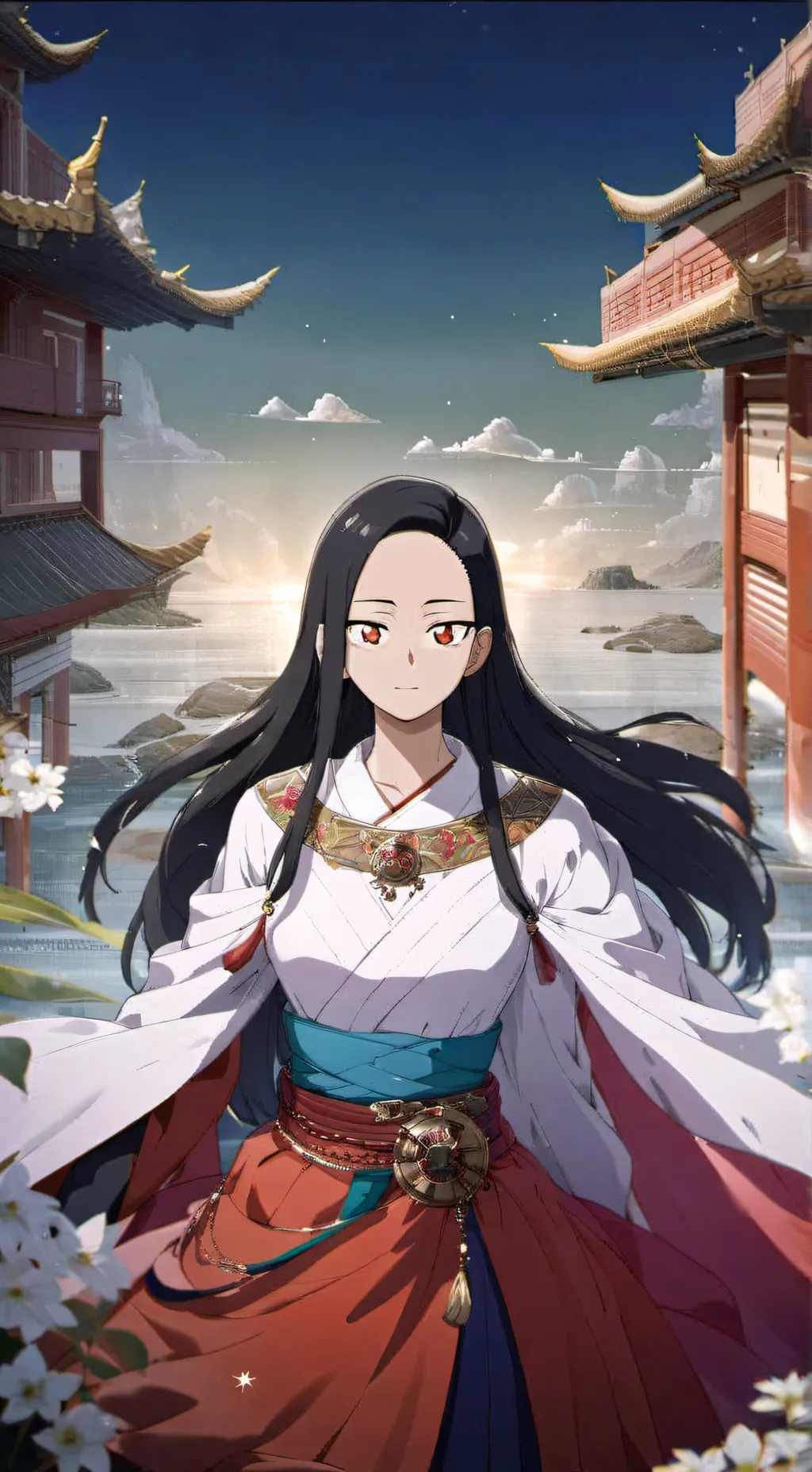 ai character: momo background