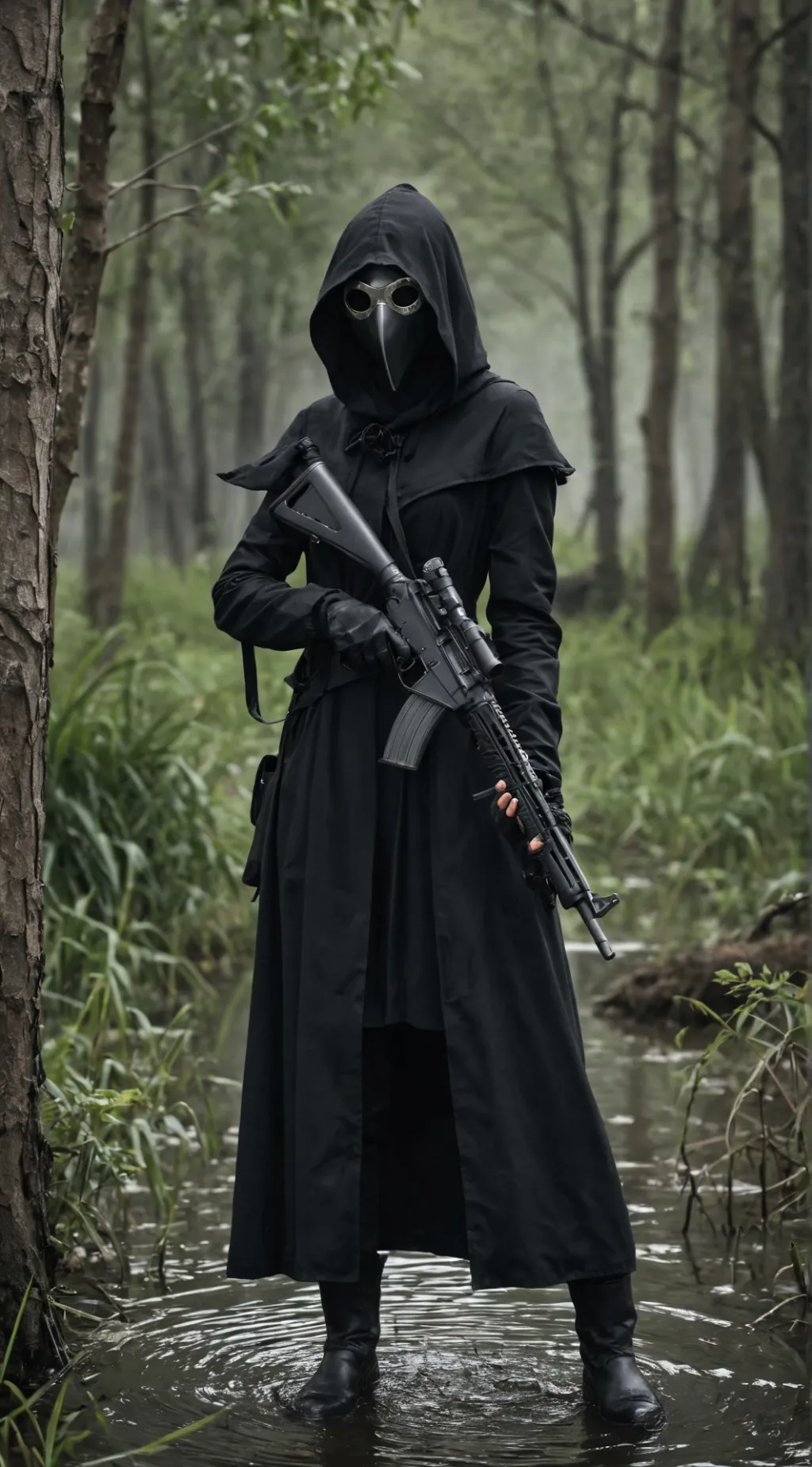 ai character: plague assassin. background