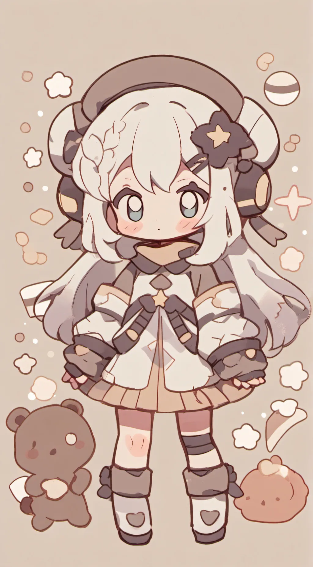 ai character: solarballs -_- background