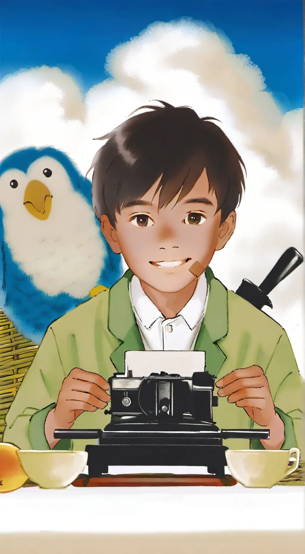 ai character: 安娜 background