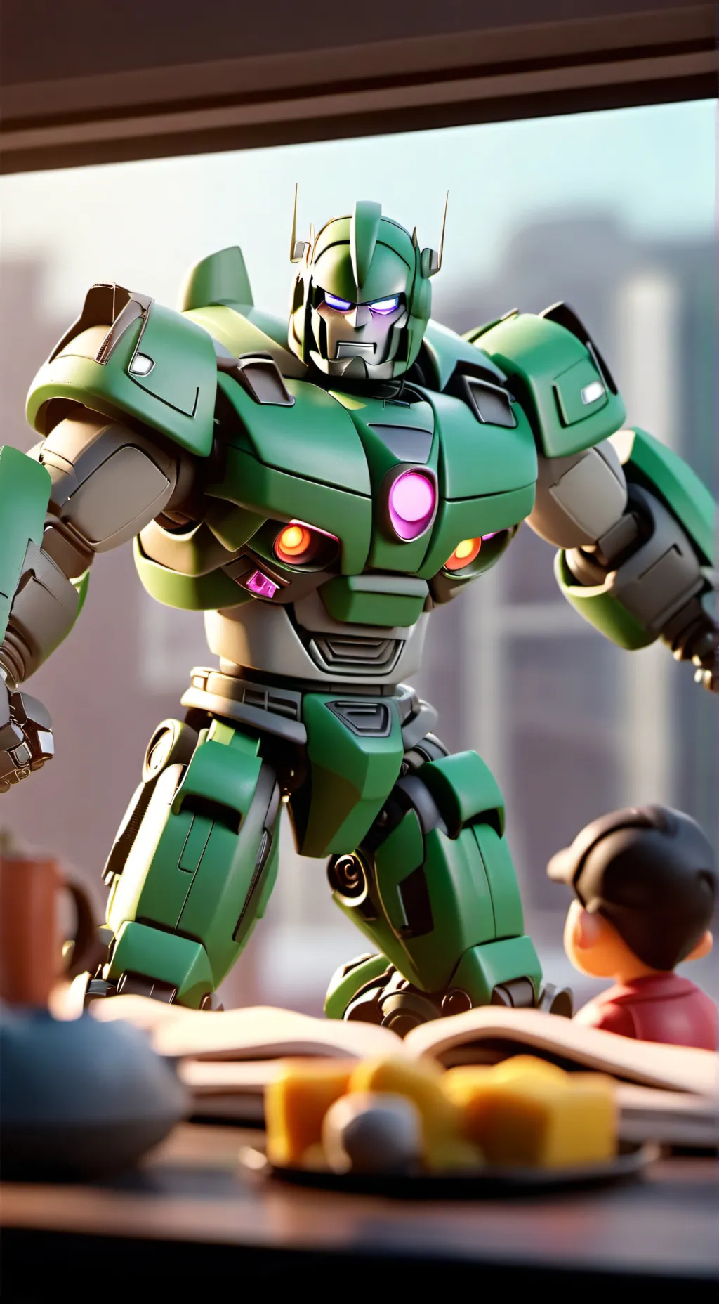 ai character: transformers  background