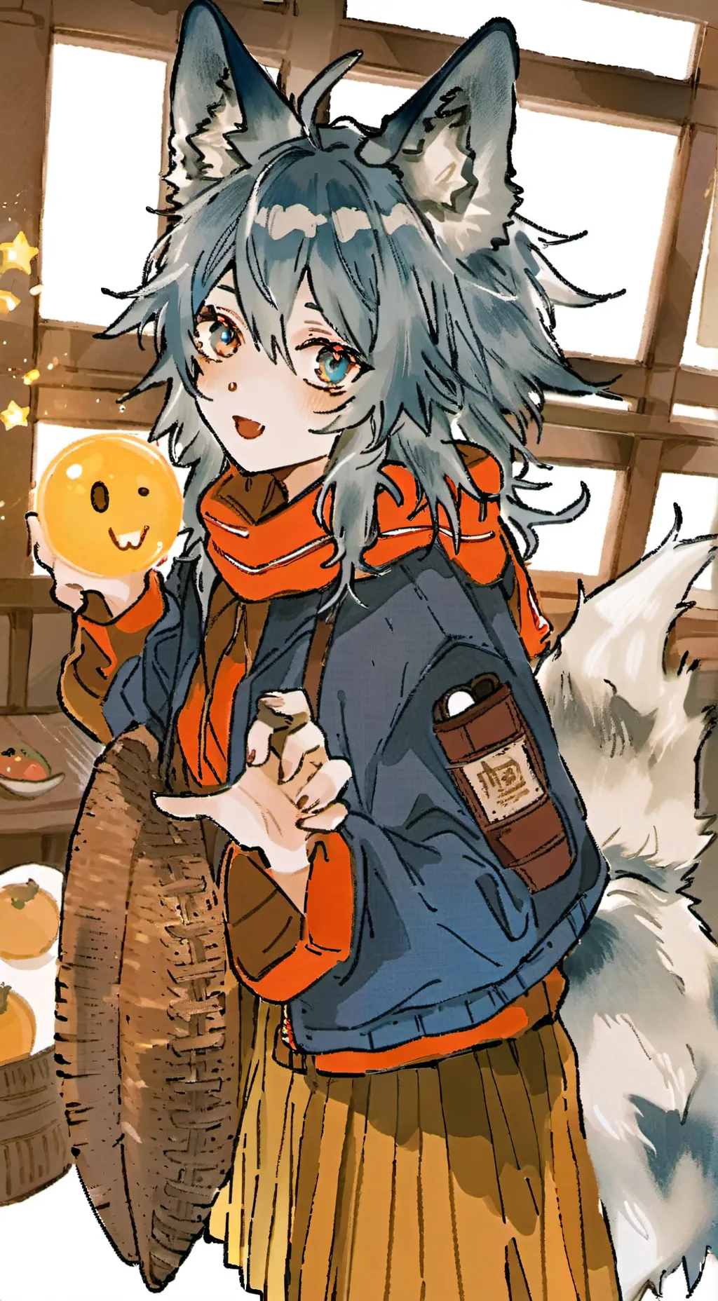 ai character: Izzy background