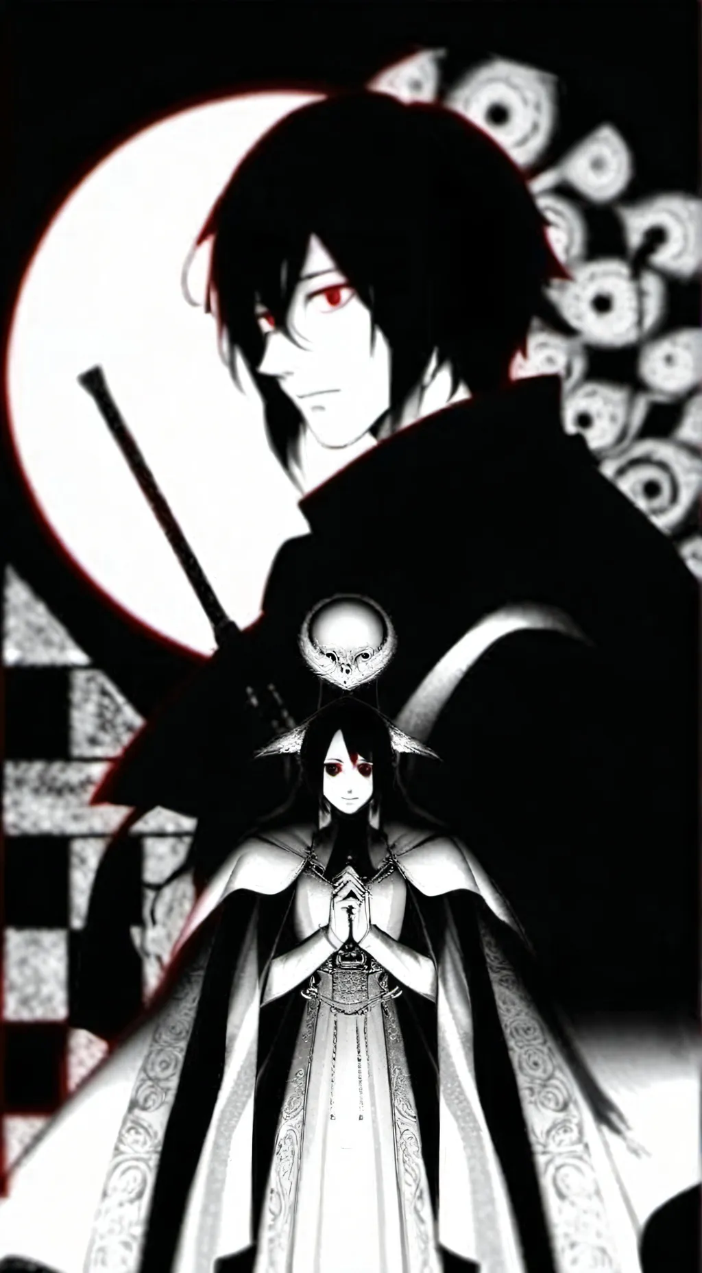 ai character: Jeff the killer  background