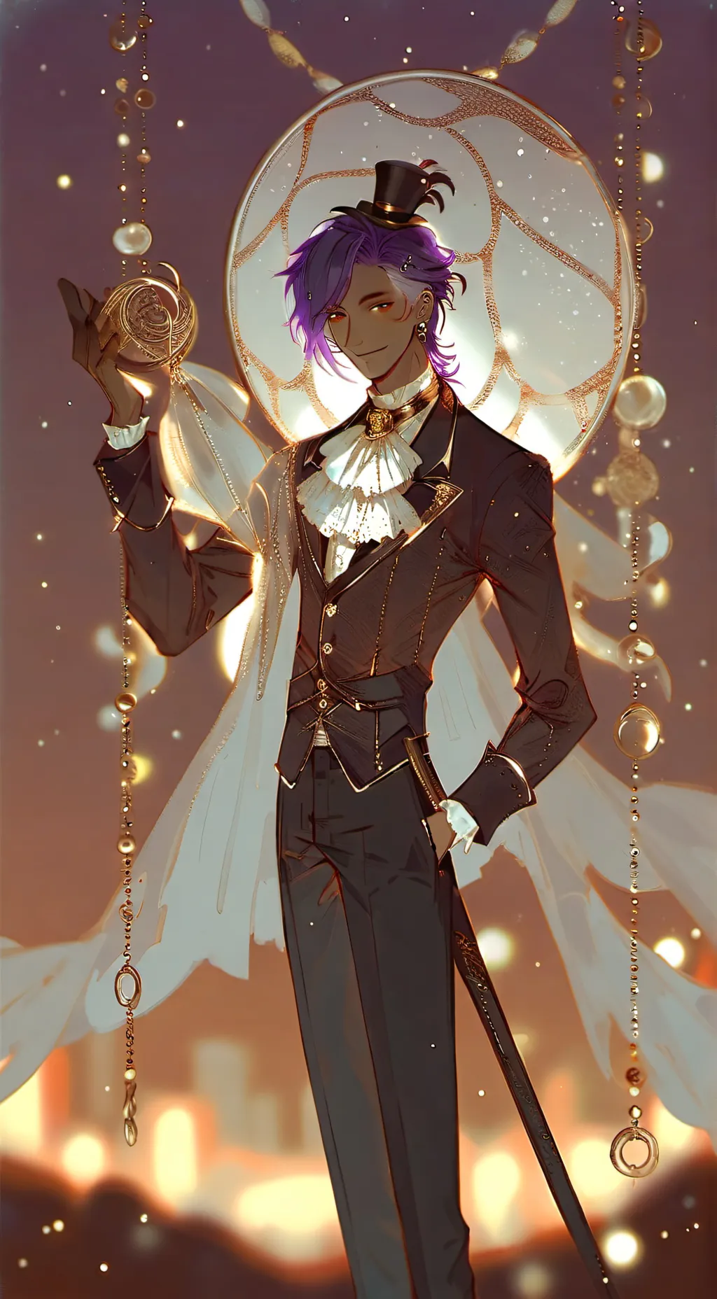 ai character: Joey strum background