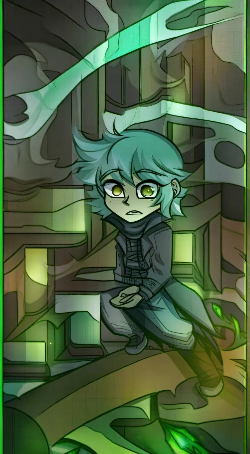 ai character: la muerte de larry background