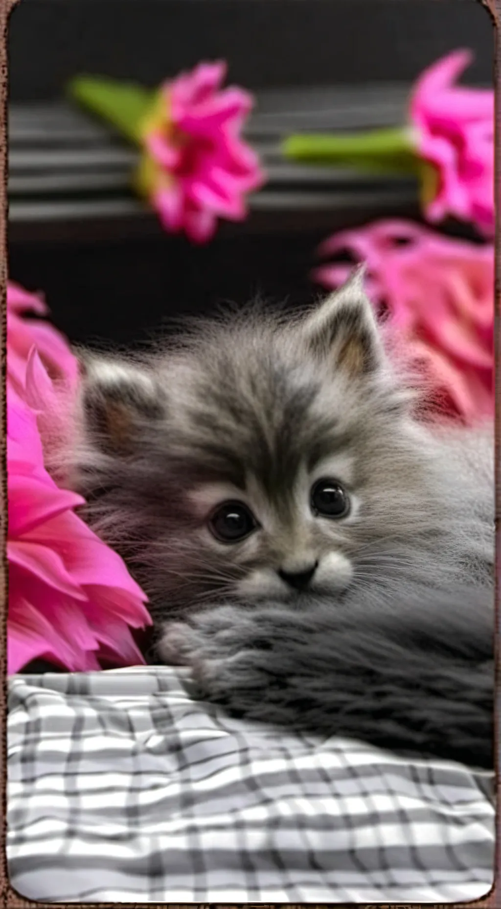 ai character: Kitty  background