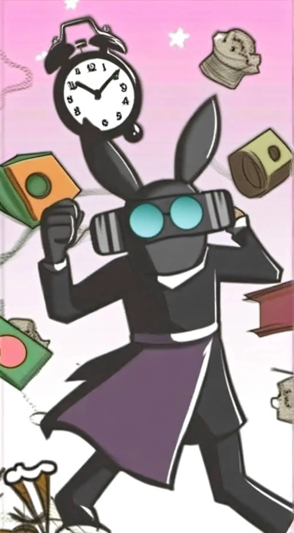 ai character: U.A cutes xd background