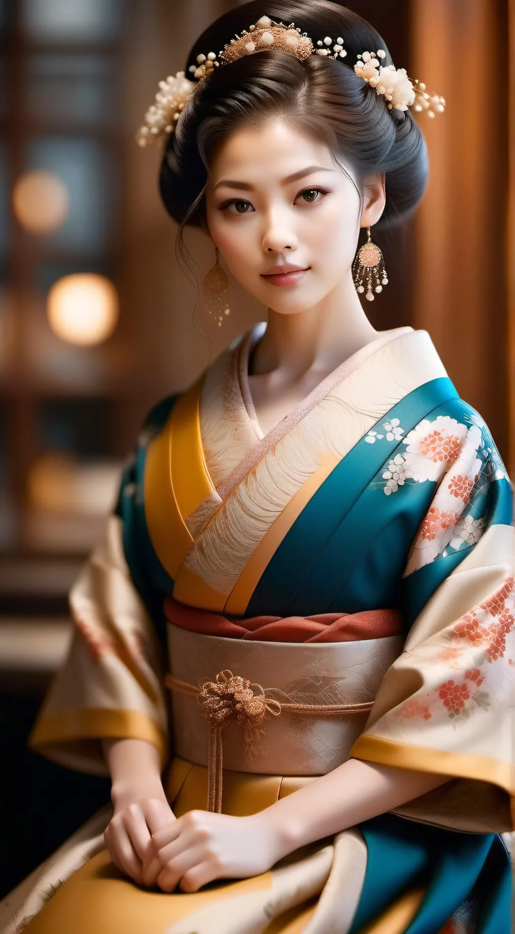 ai character: Katsumi  background