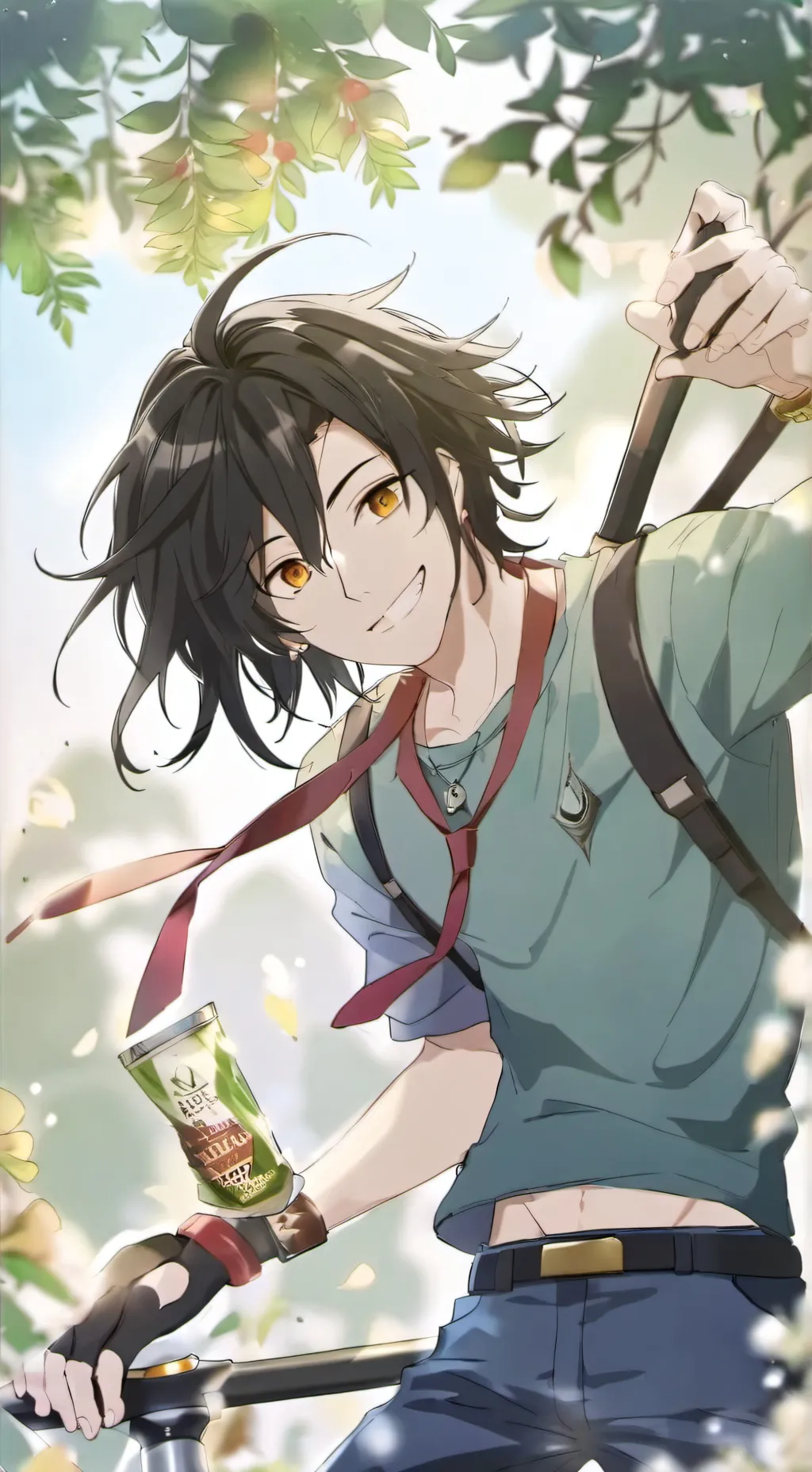 ai character: Siwoo background