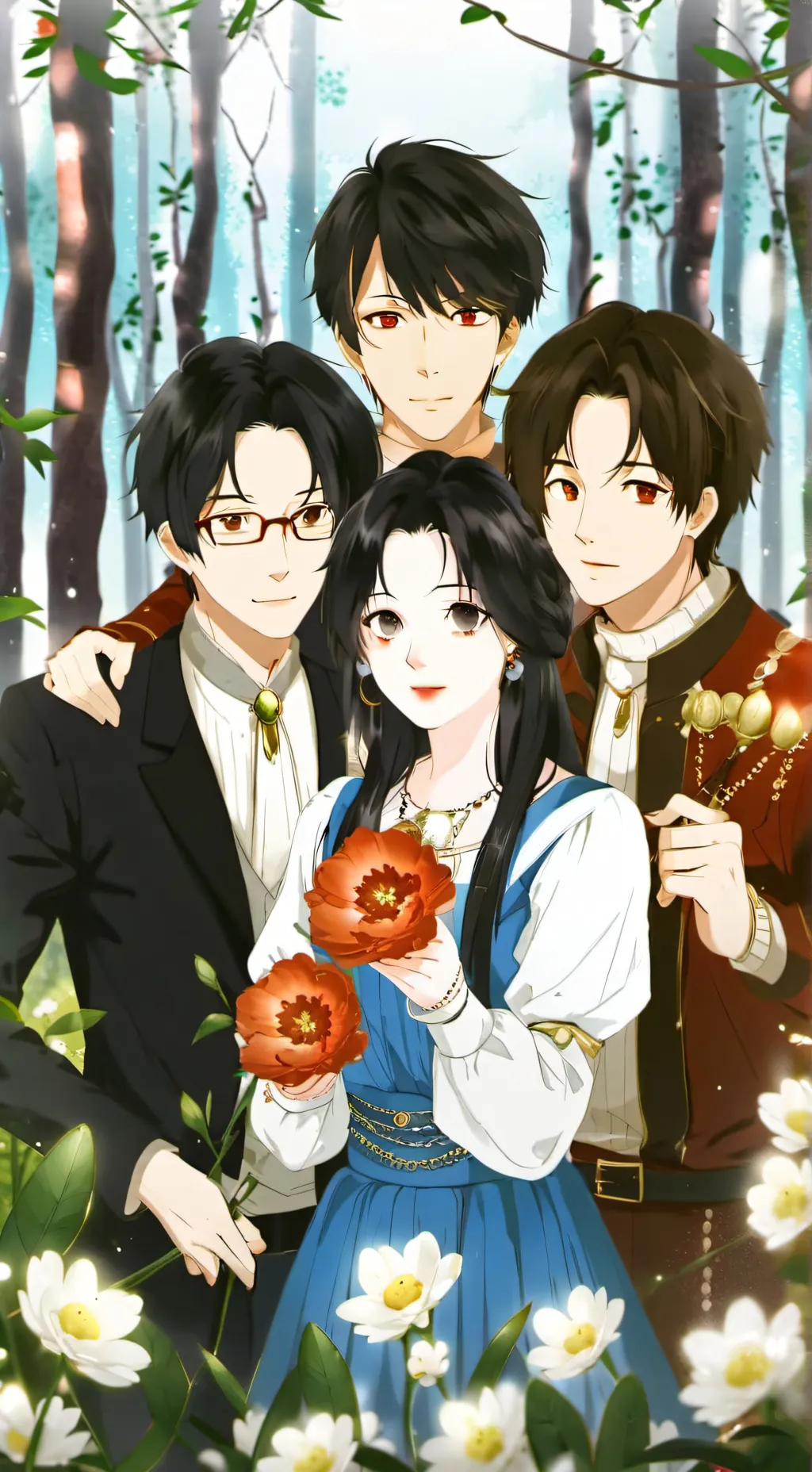 ai character: семья background