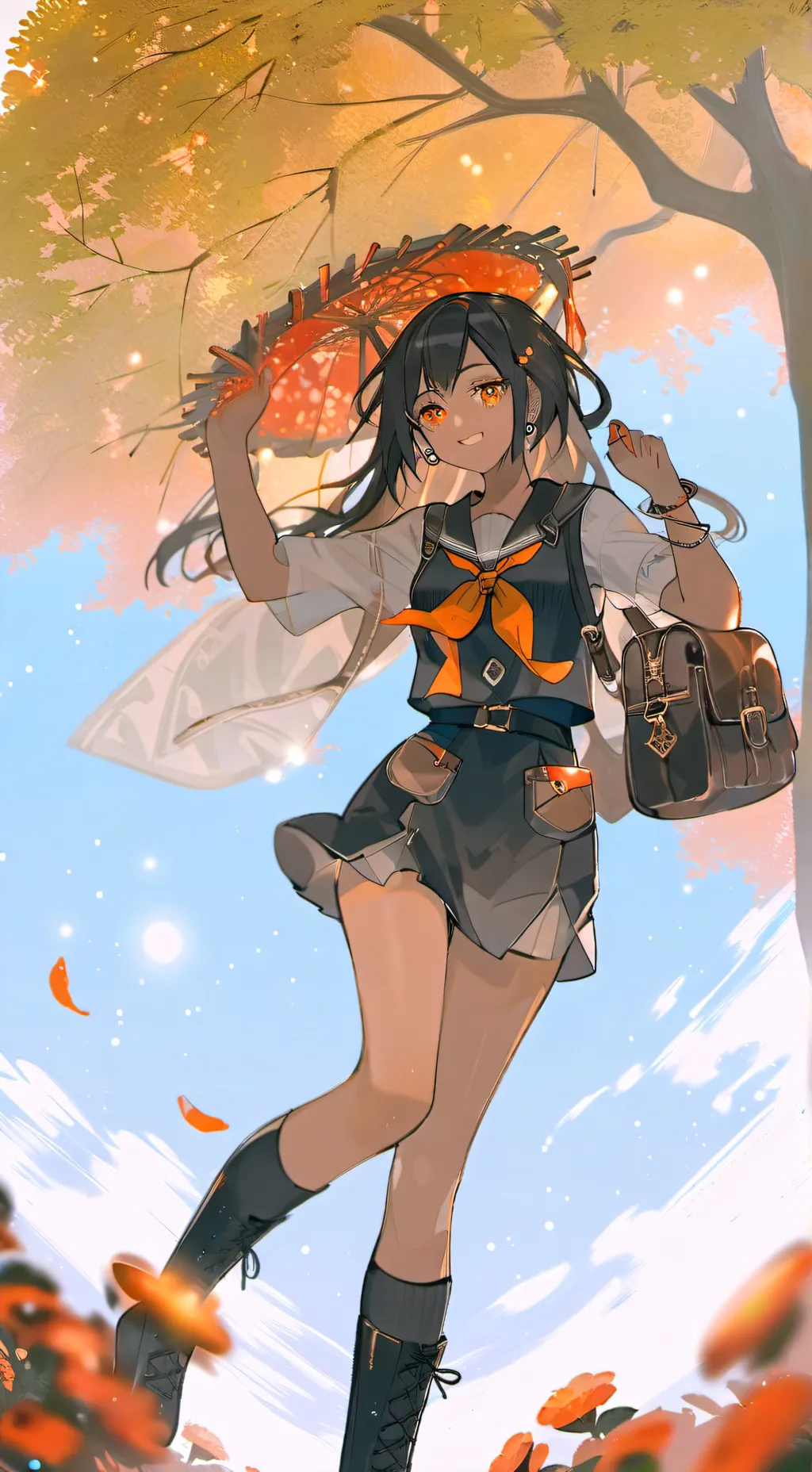 ai character: Sofia background