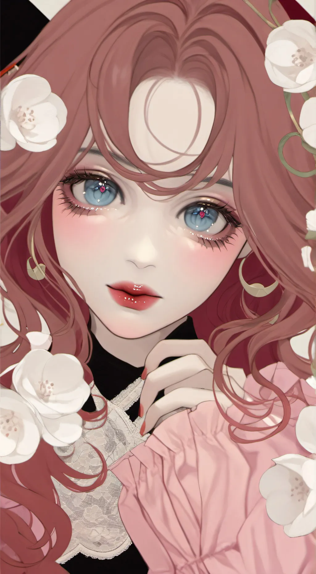 ai character: Ana ●-● background