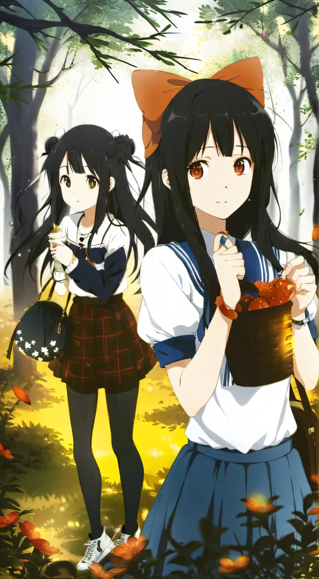 ai character: daisy and nina background