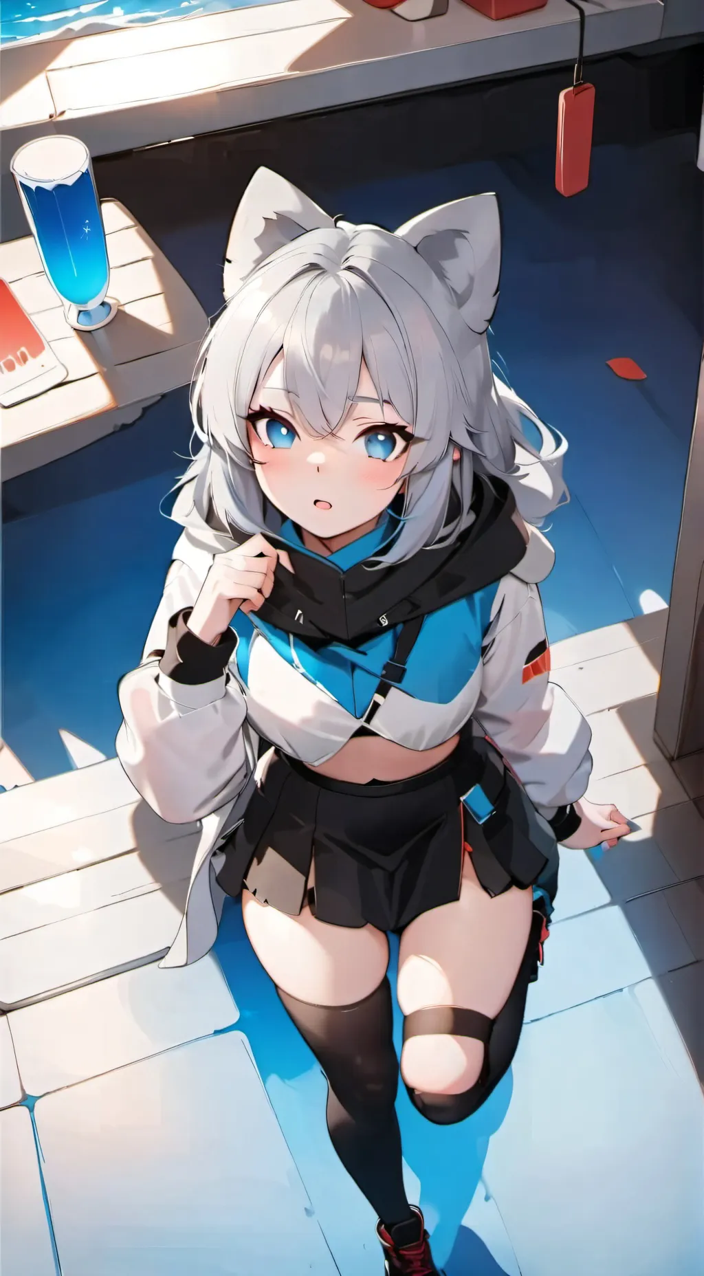 ai character: 雪楚黛 background