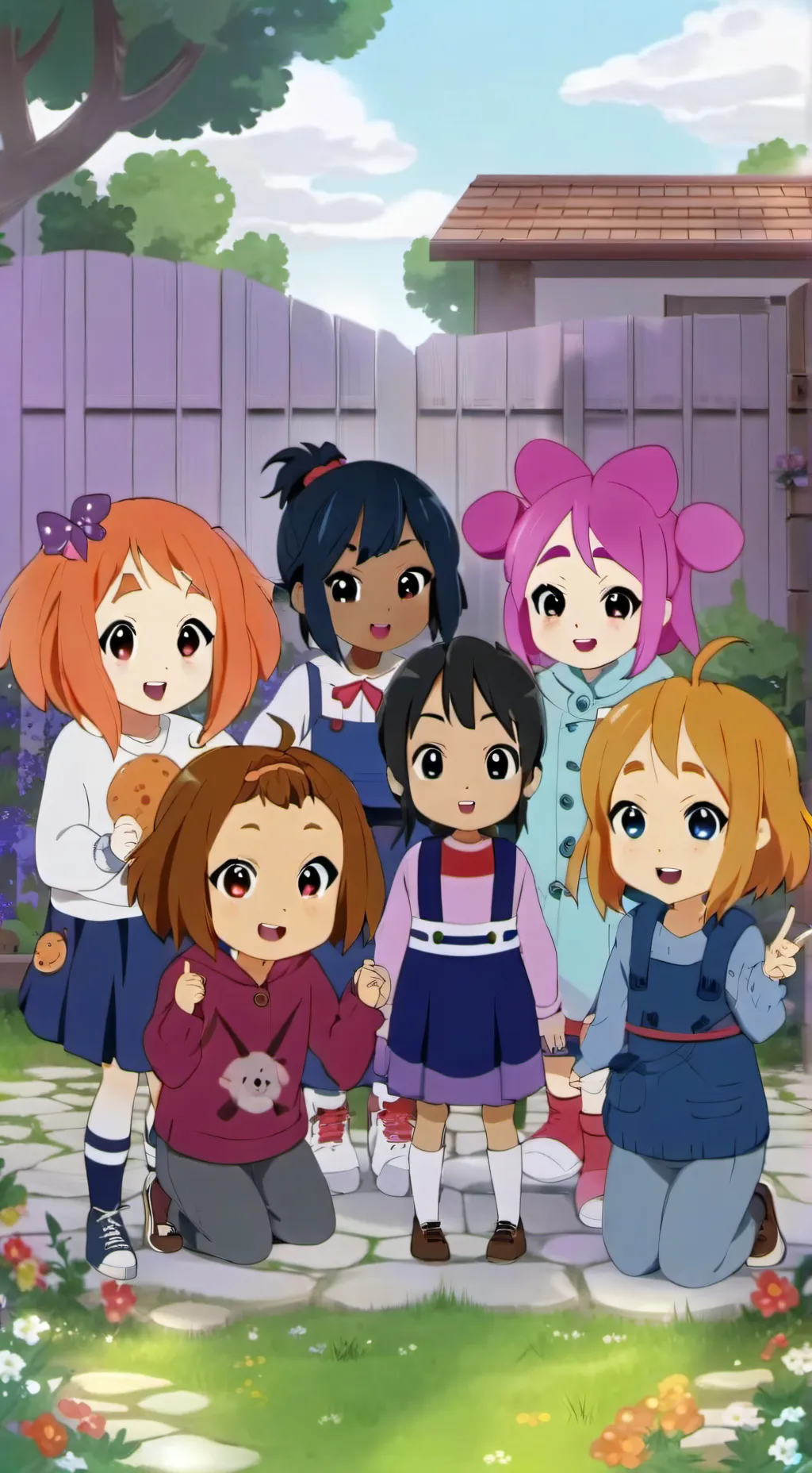 ai character: dandy's world background