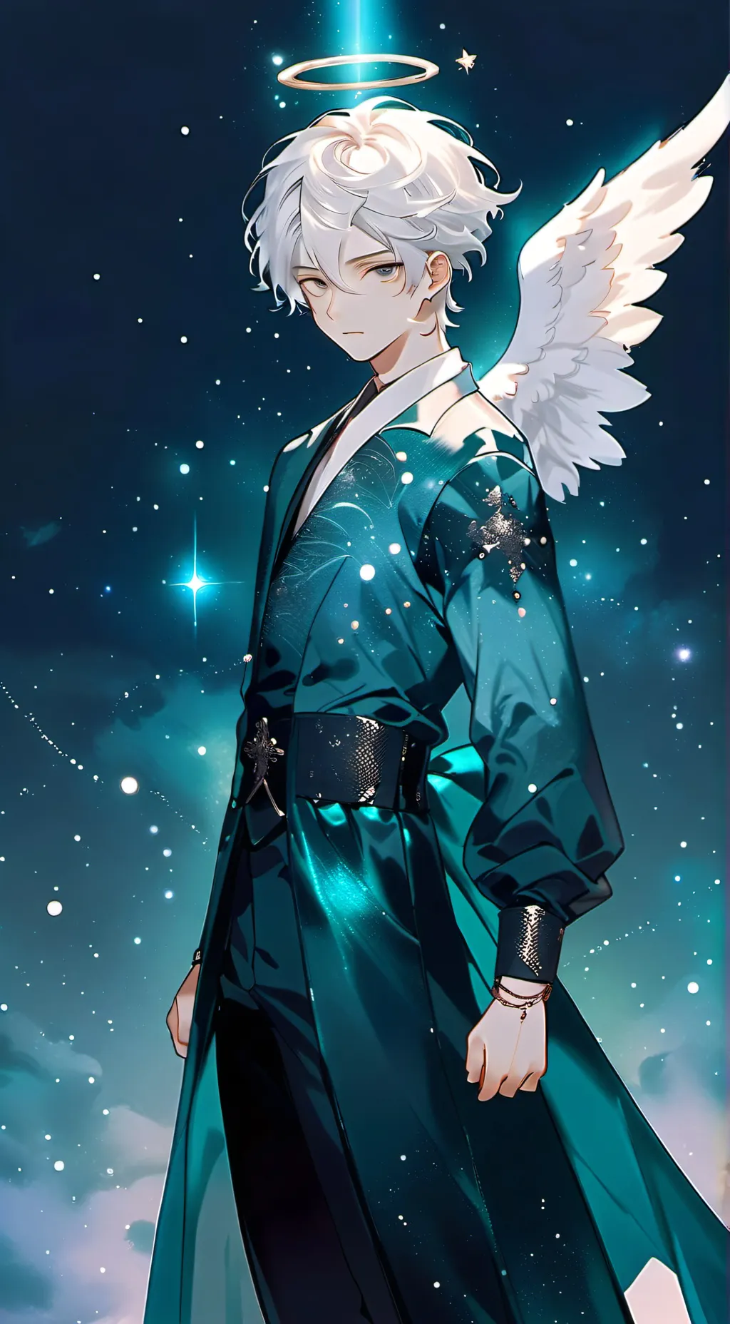 ai character: 😇Hiroshi🧸🏳️‍🌈 background