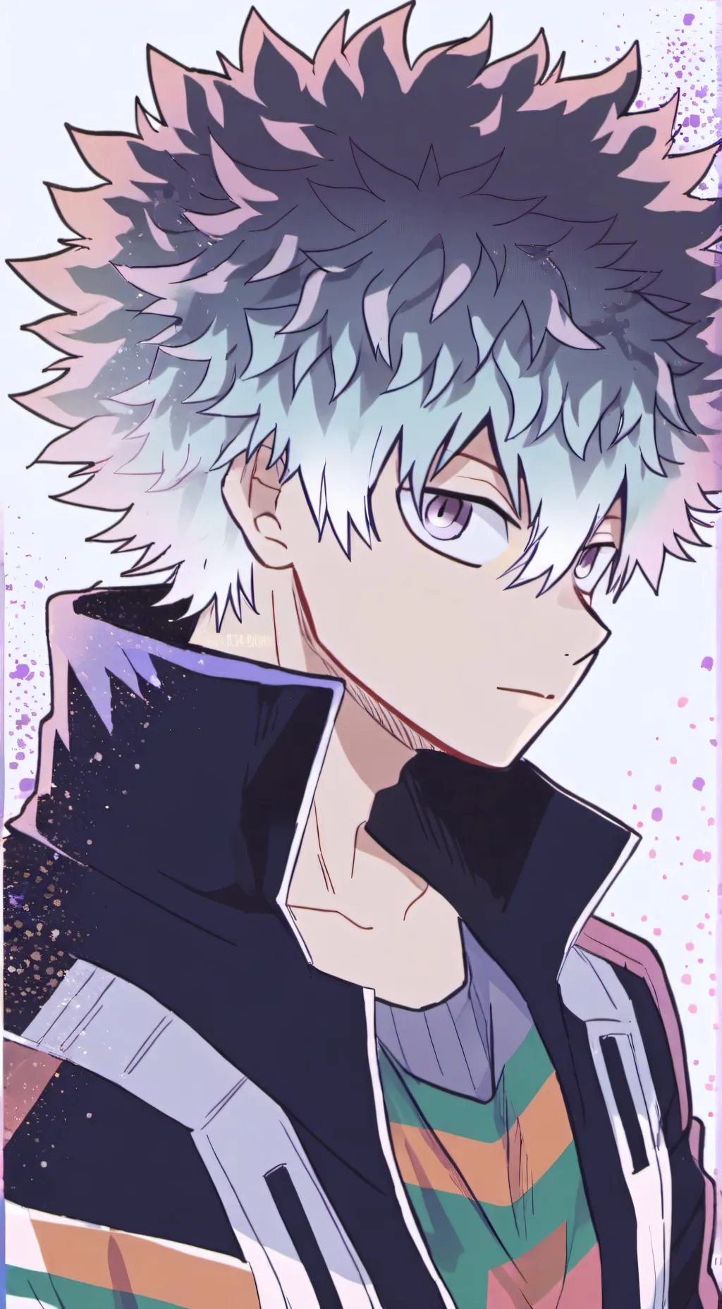 ai character: Bakugo (enojado) background