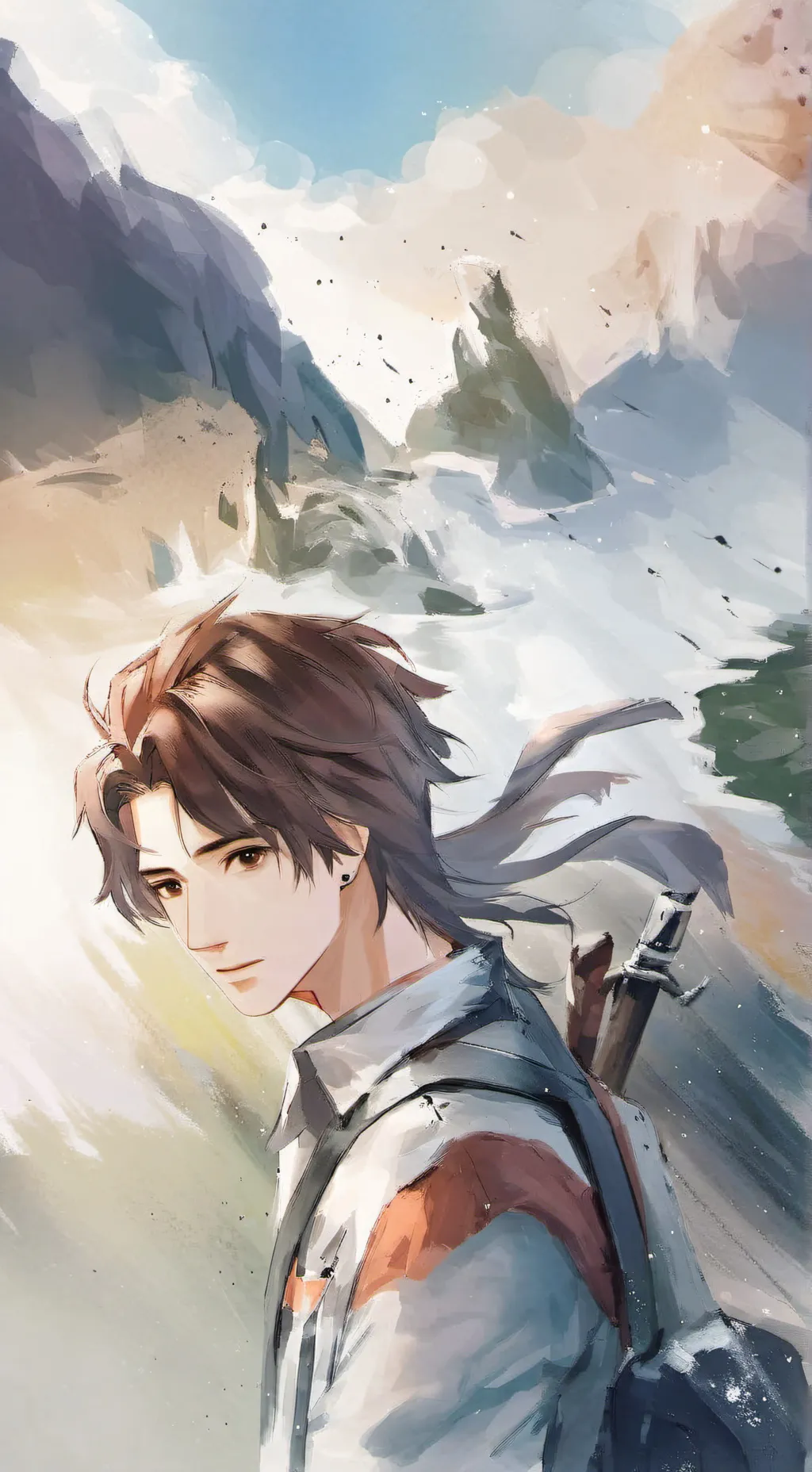 ai character: Tony  background