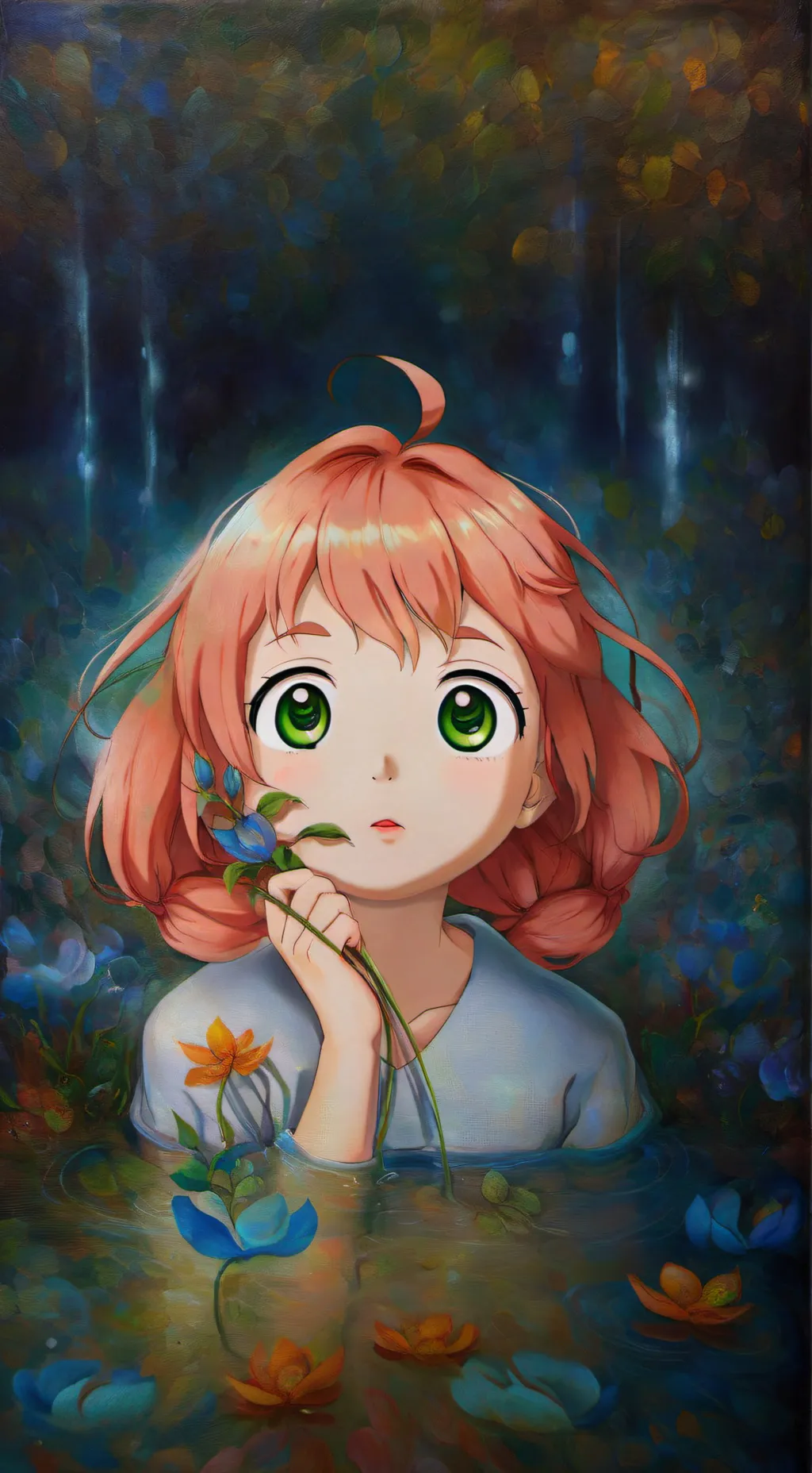 ai character: Spy ×famille  background