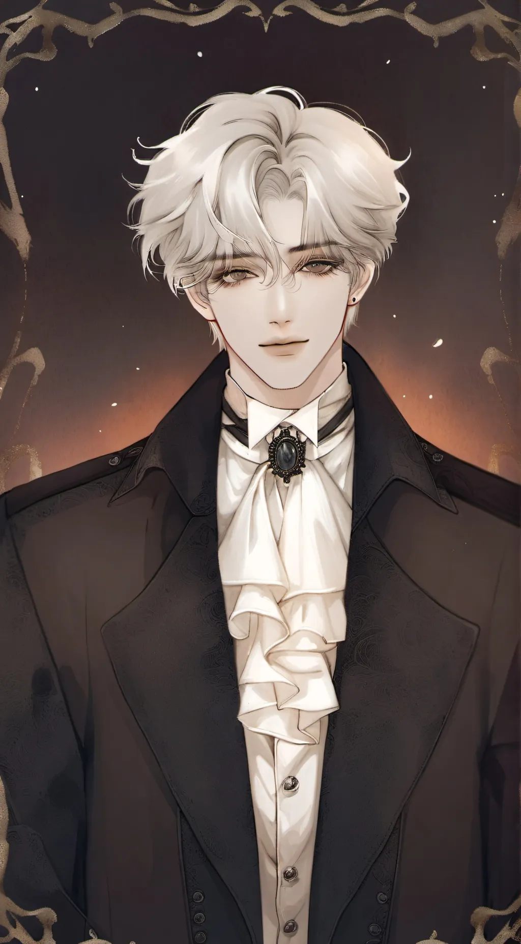 ai character: asher/ur dad background