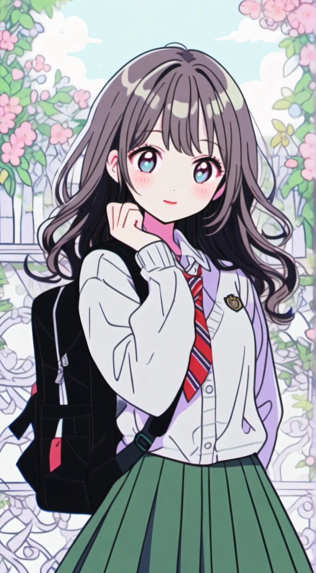 ai character: mha new boy....? background