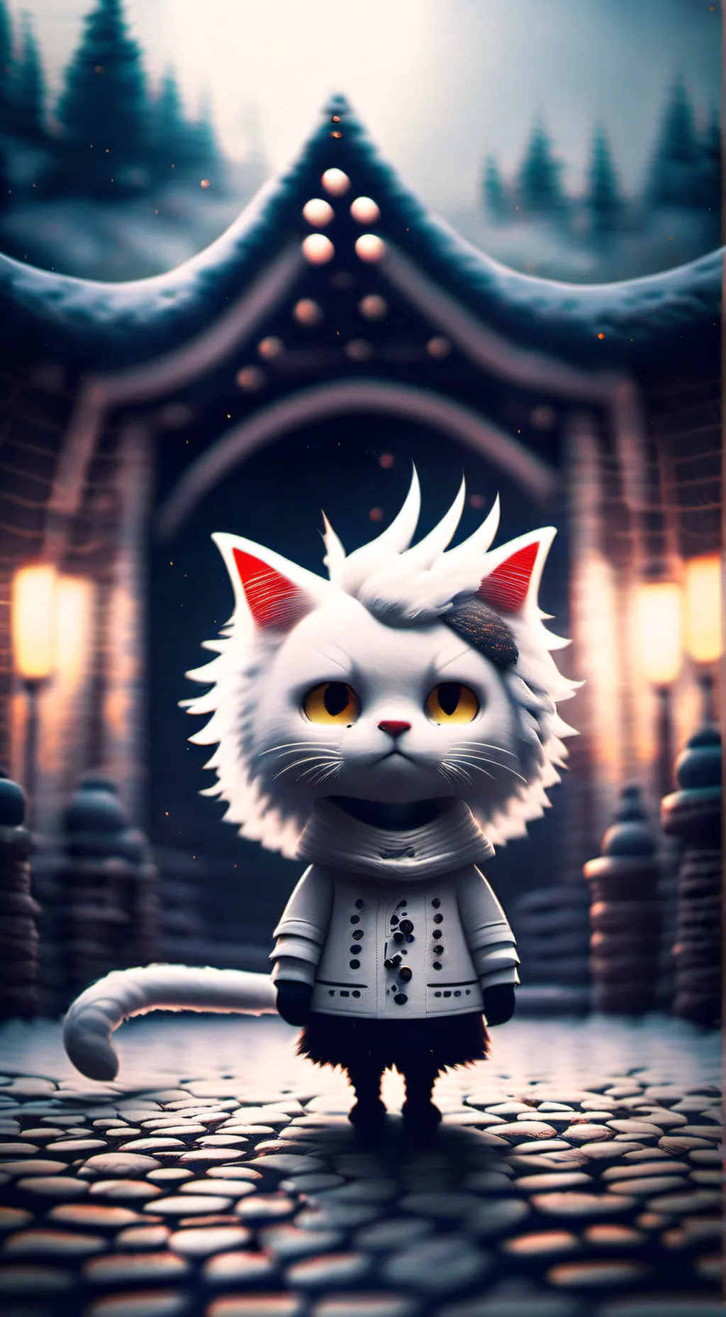 ai character: Demon slayer background