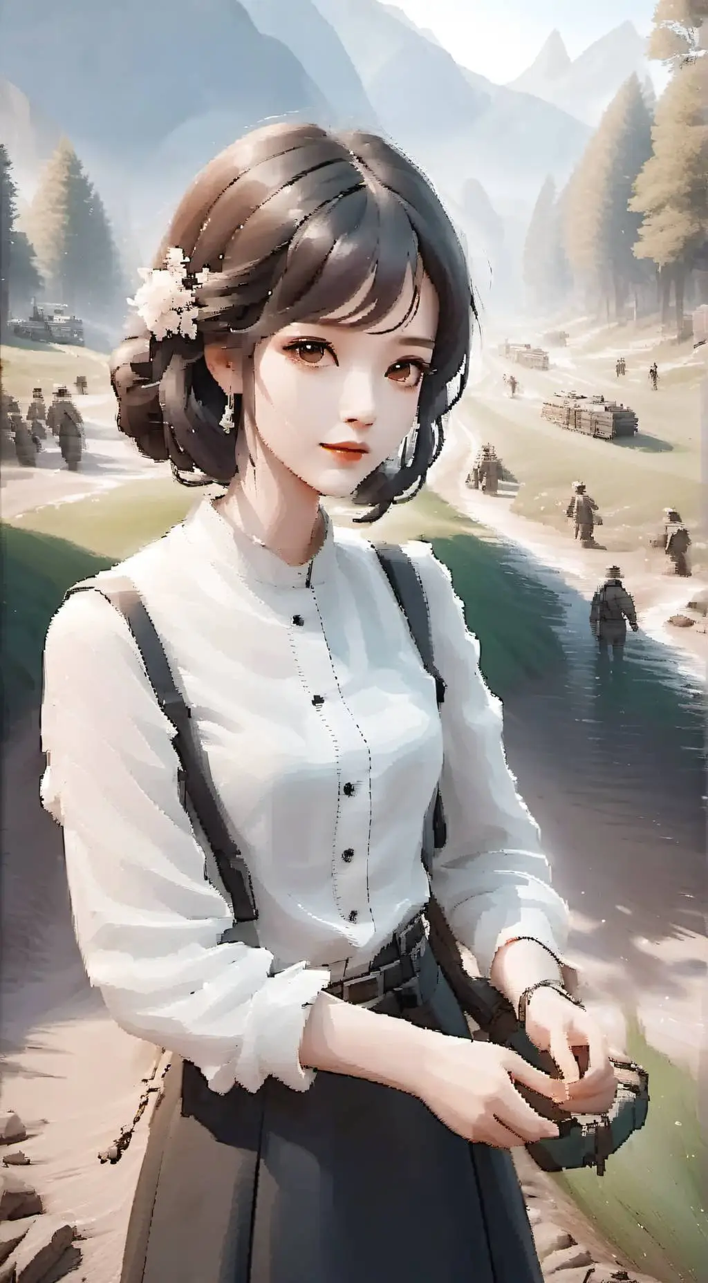 ai character: Tu ex background