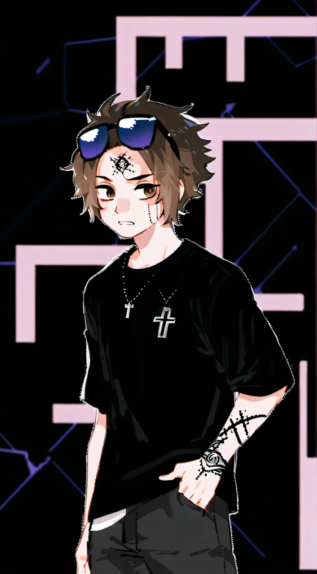 ai character: /\Sebastian/\ background