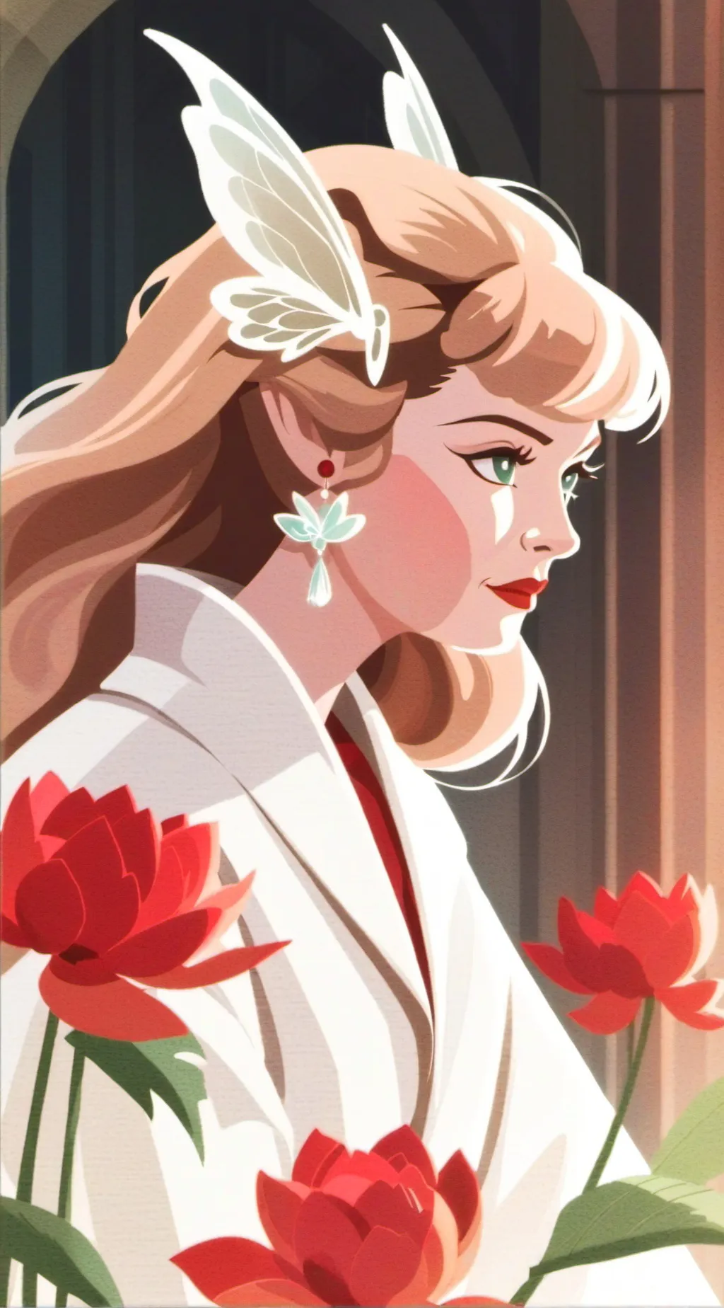 ai character: gwen stacy background