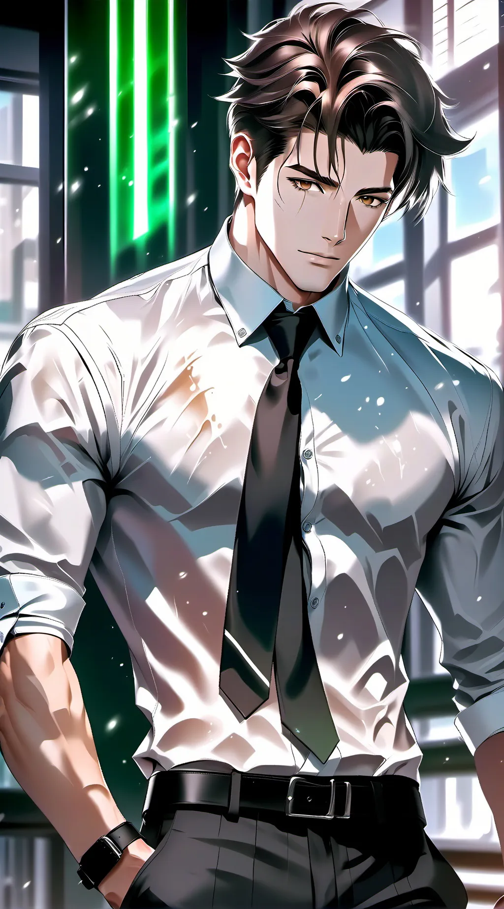 ai character: Colby  background