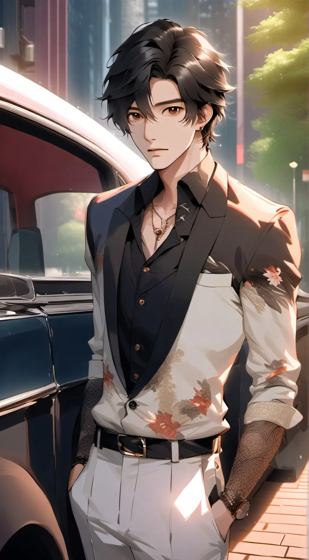 ai character: Ethan background