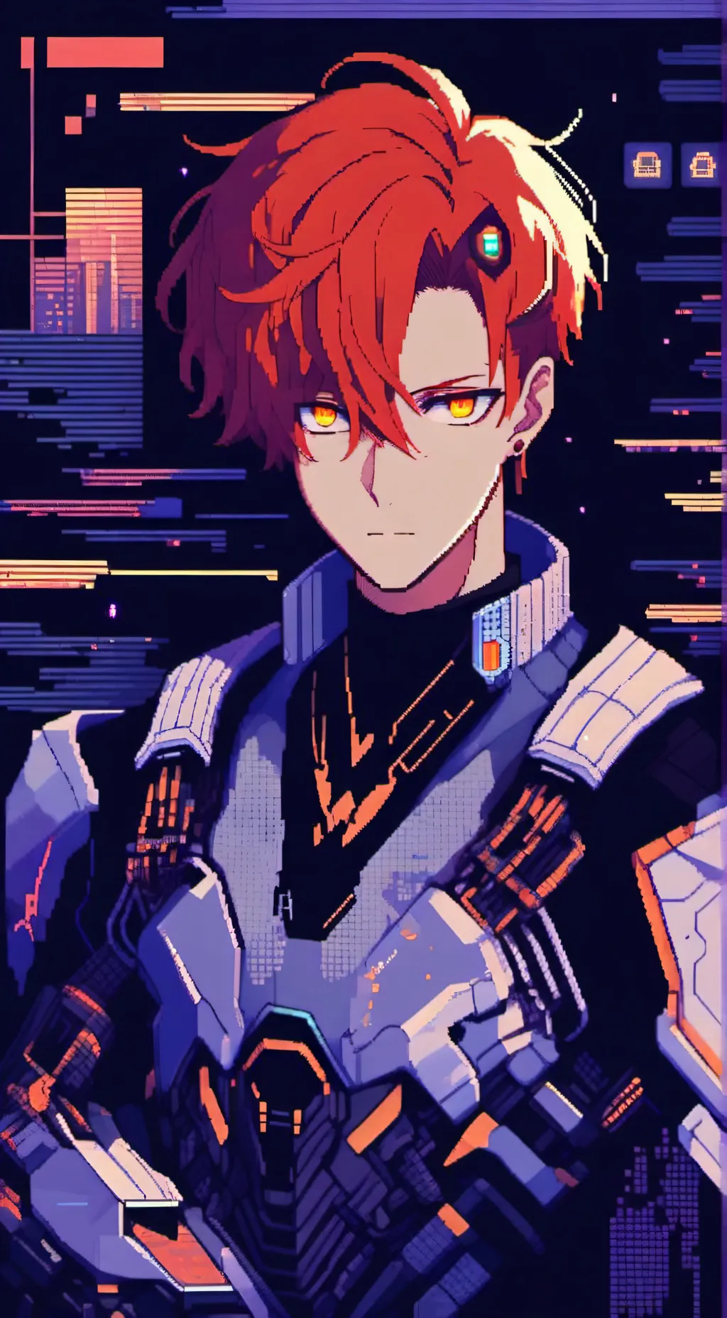 ai character: Marcus XP-27 background