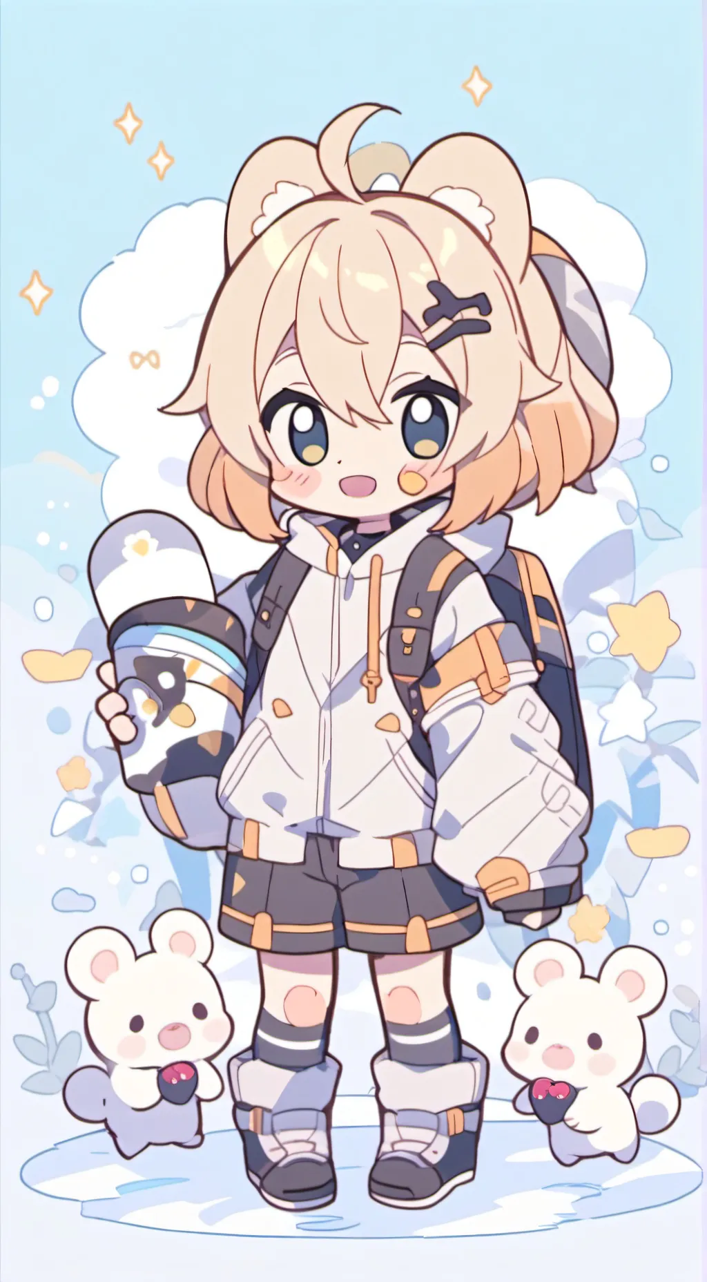 ai character: dandy.W dia 17.18 background