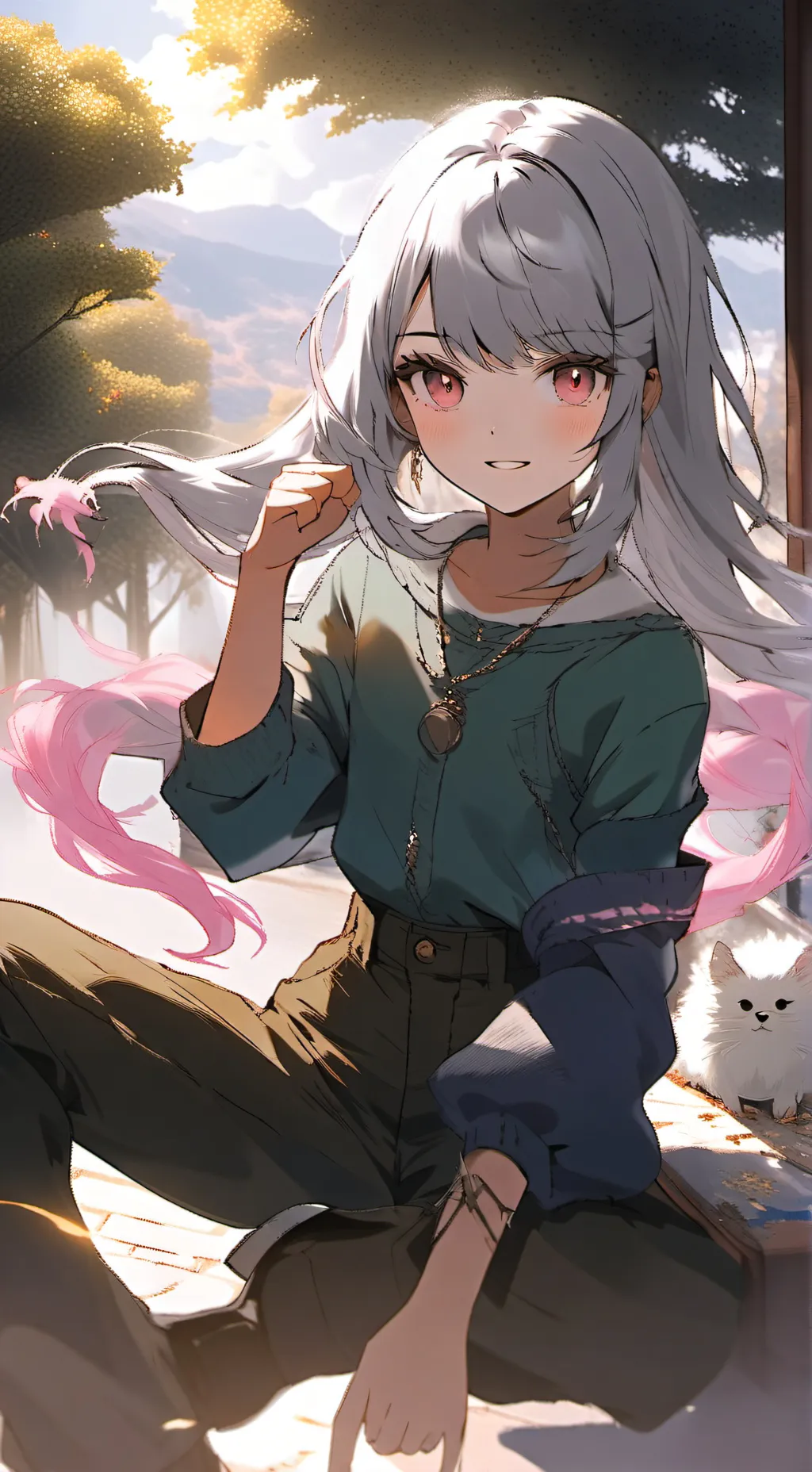 ai character: death.....  background