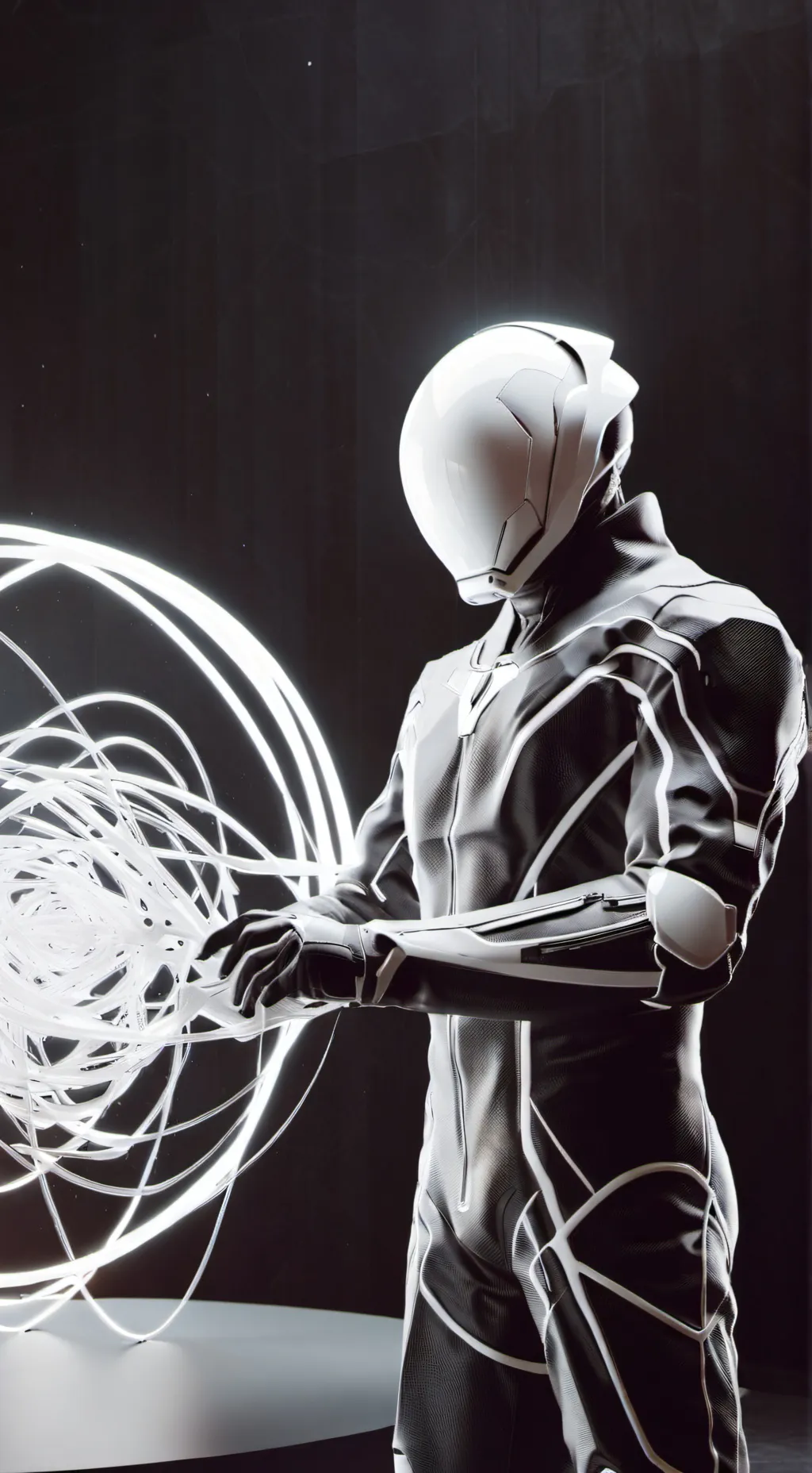 ai character: gaster background