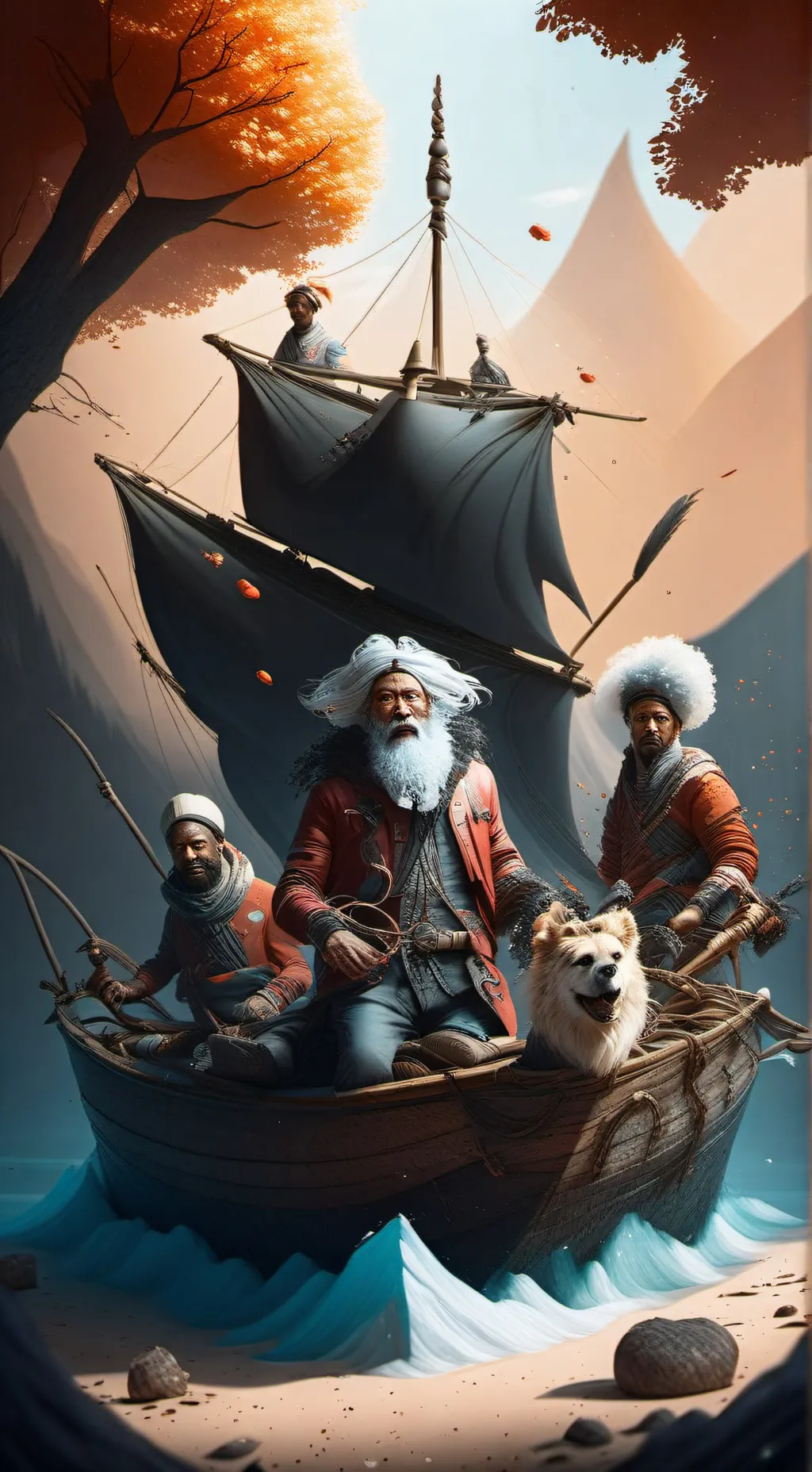 ai character: freebossetti background