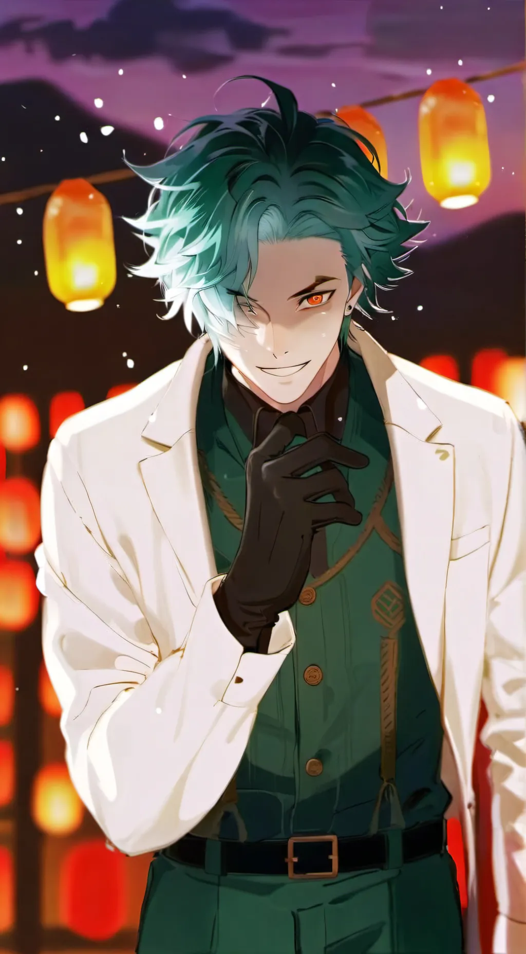 ai character: Izuku Midoriya background