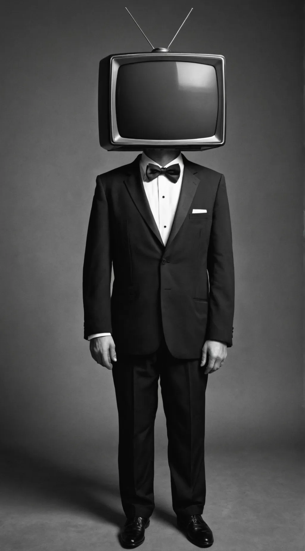 ai character: Tv man background