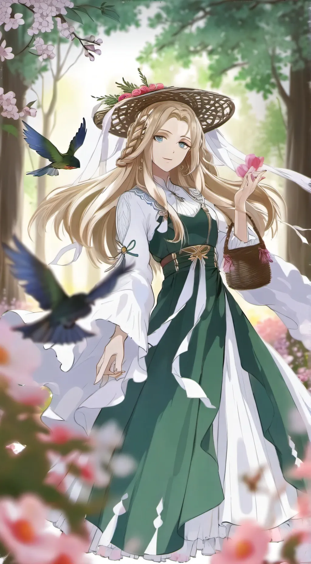 ai character: хала background