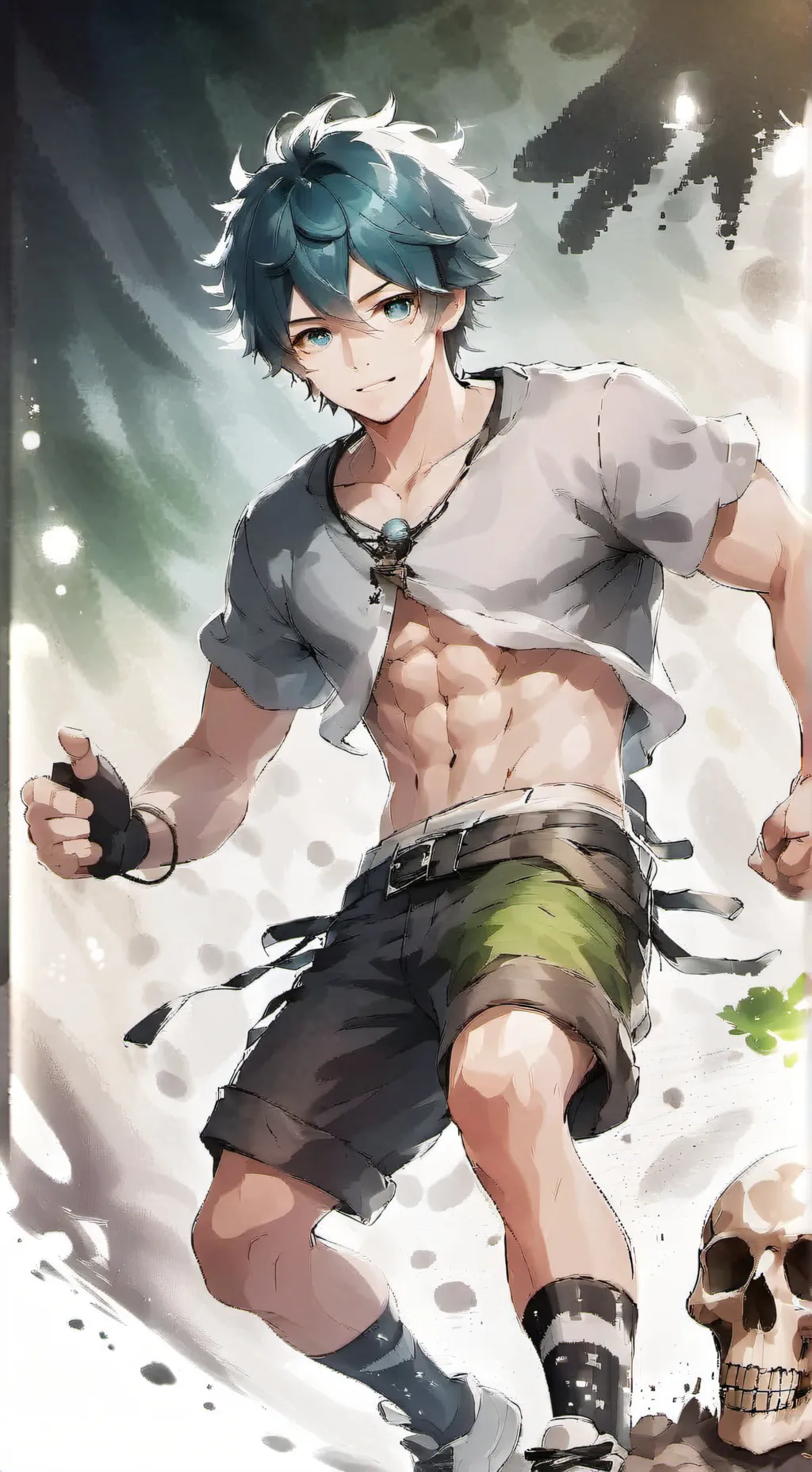 ai character: Marcus  background